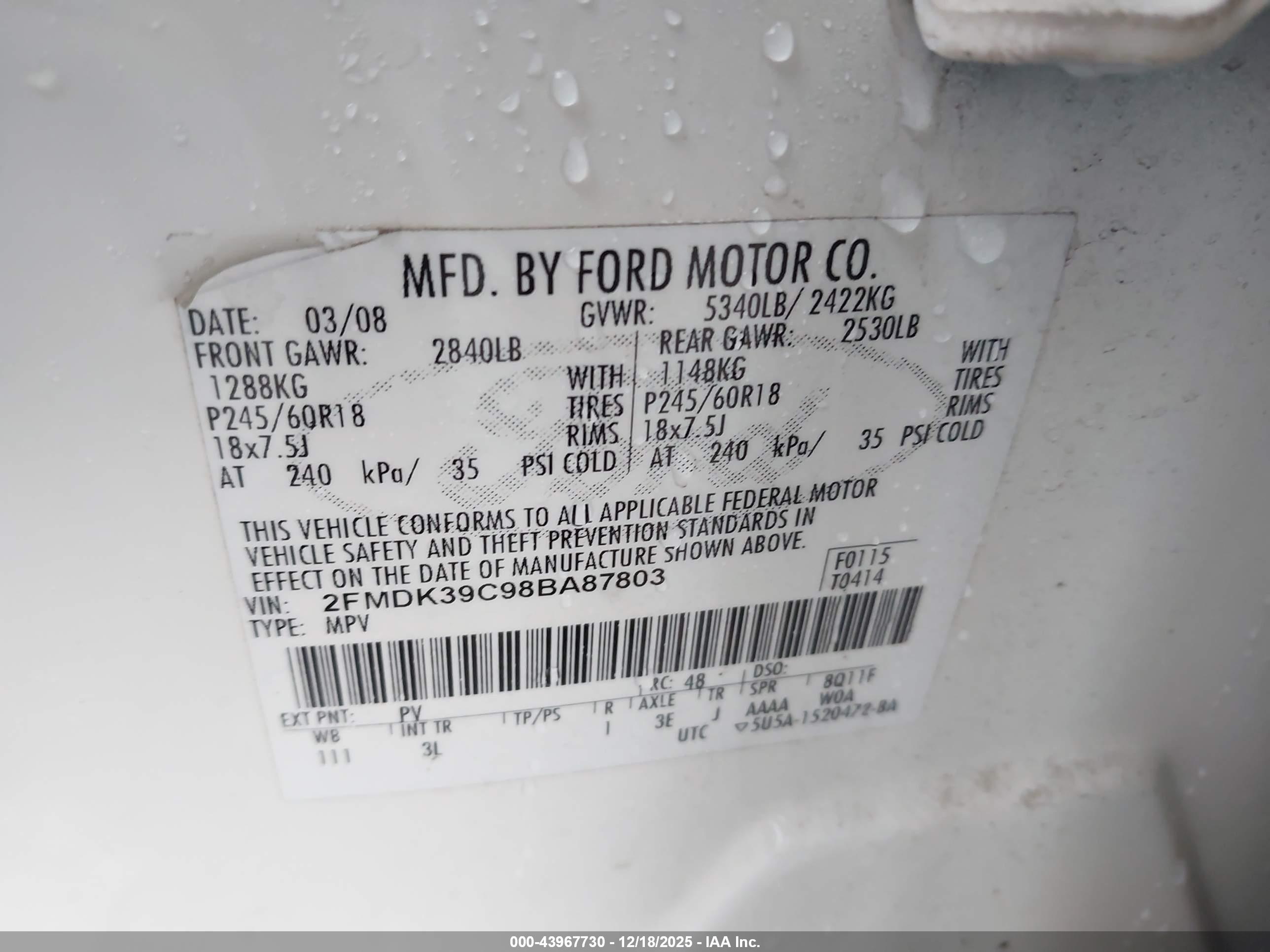 FORD EDGE image 9
