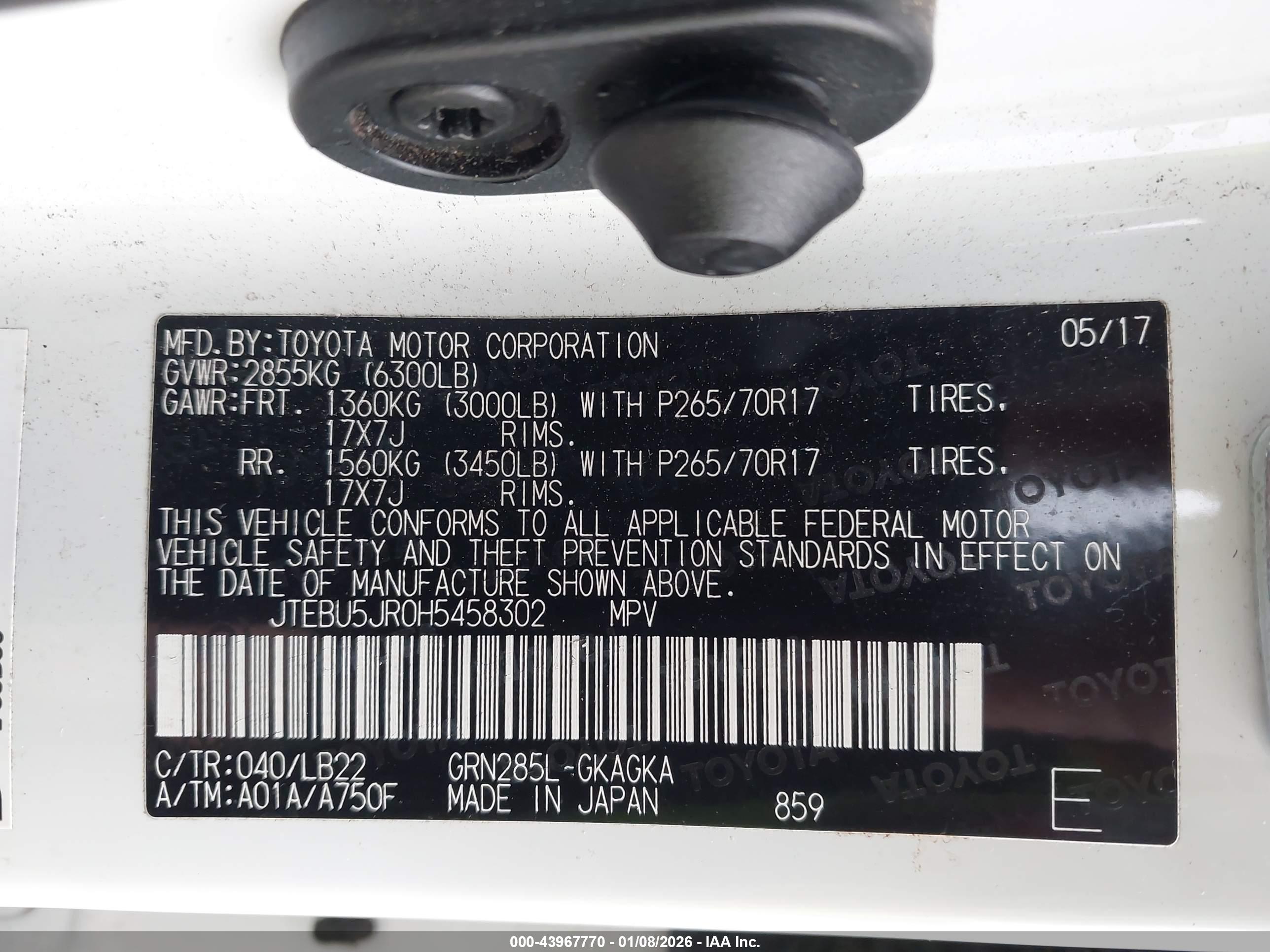 TOYOTA 4RUNNER image 9