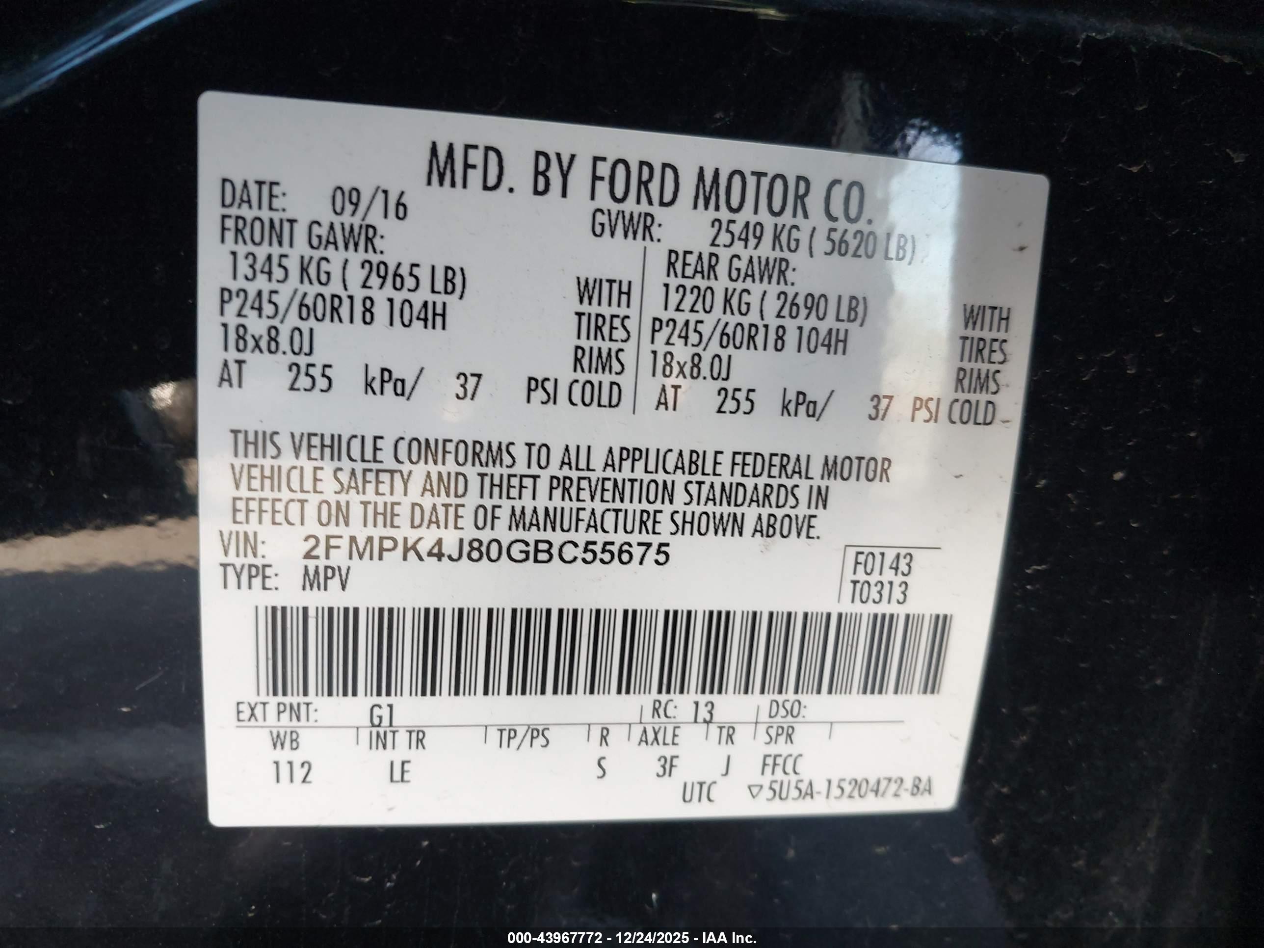 FORD EDGE image 9