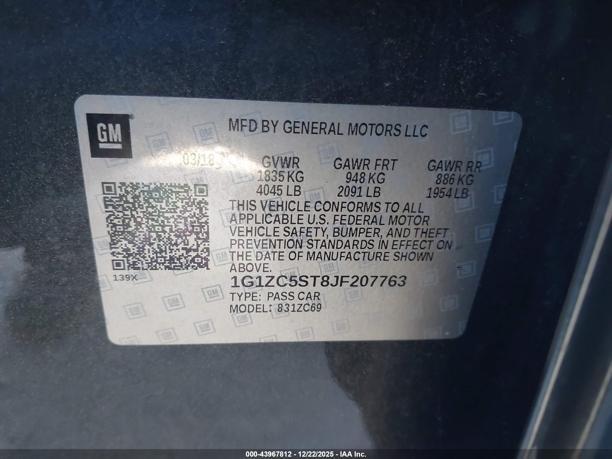 CHEVROLET MALIBU image 9