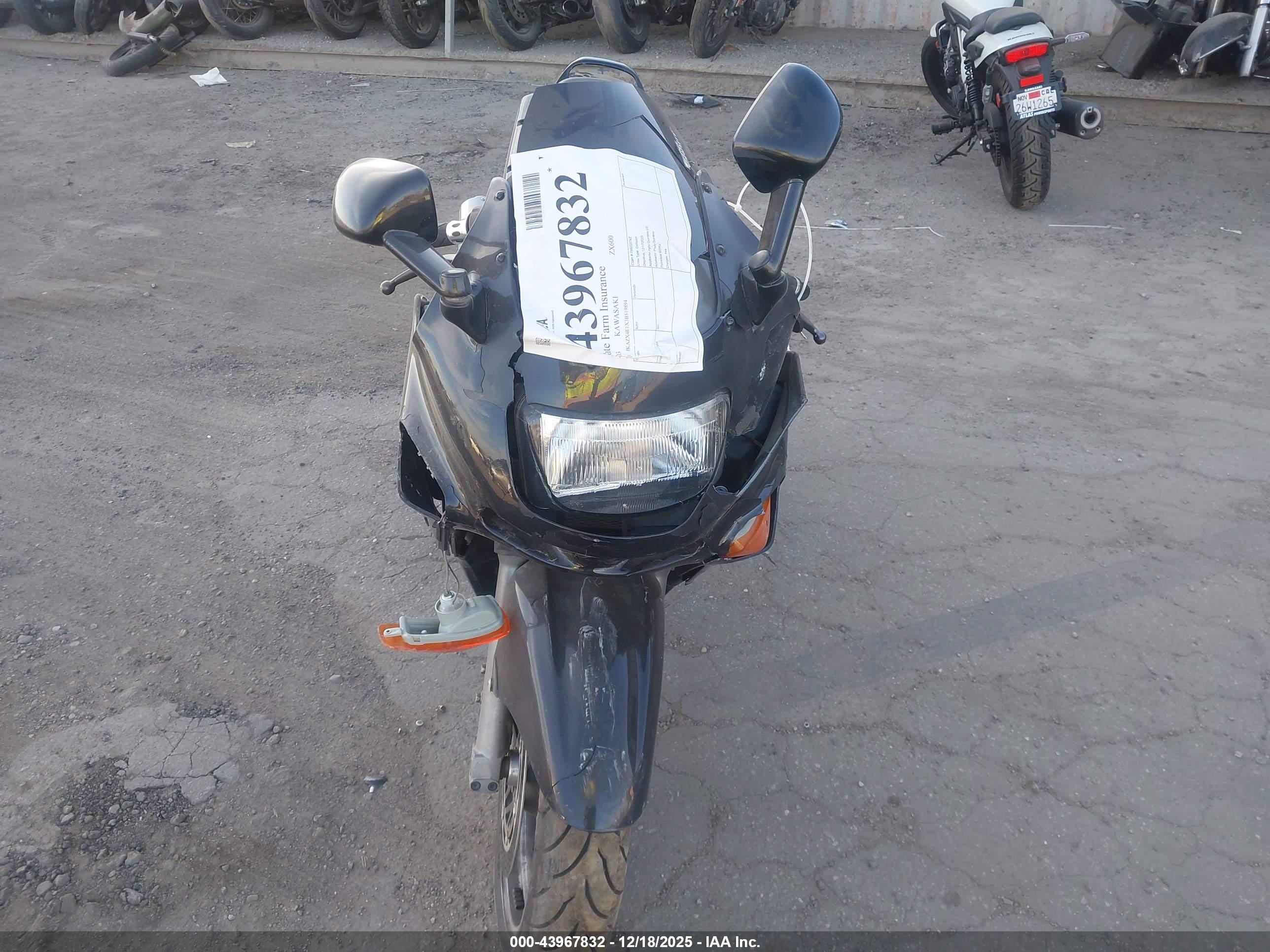 KAWASAKI ZX600 image 5
