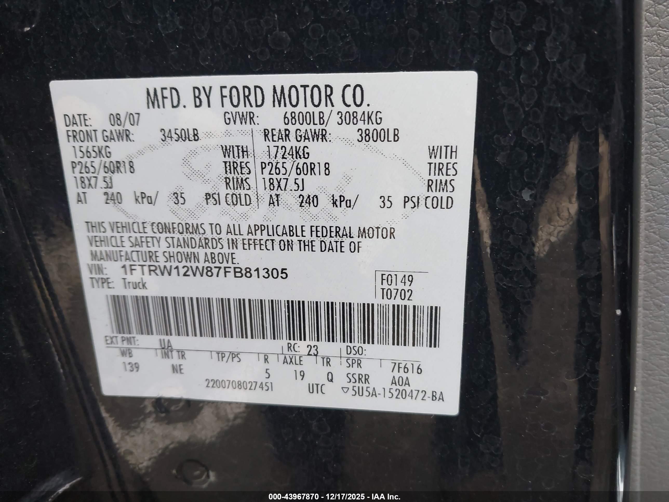 FORD F-150 image 9