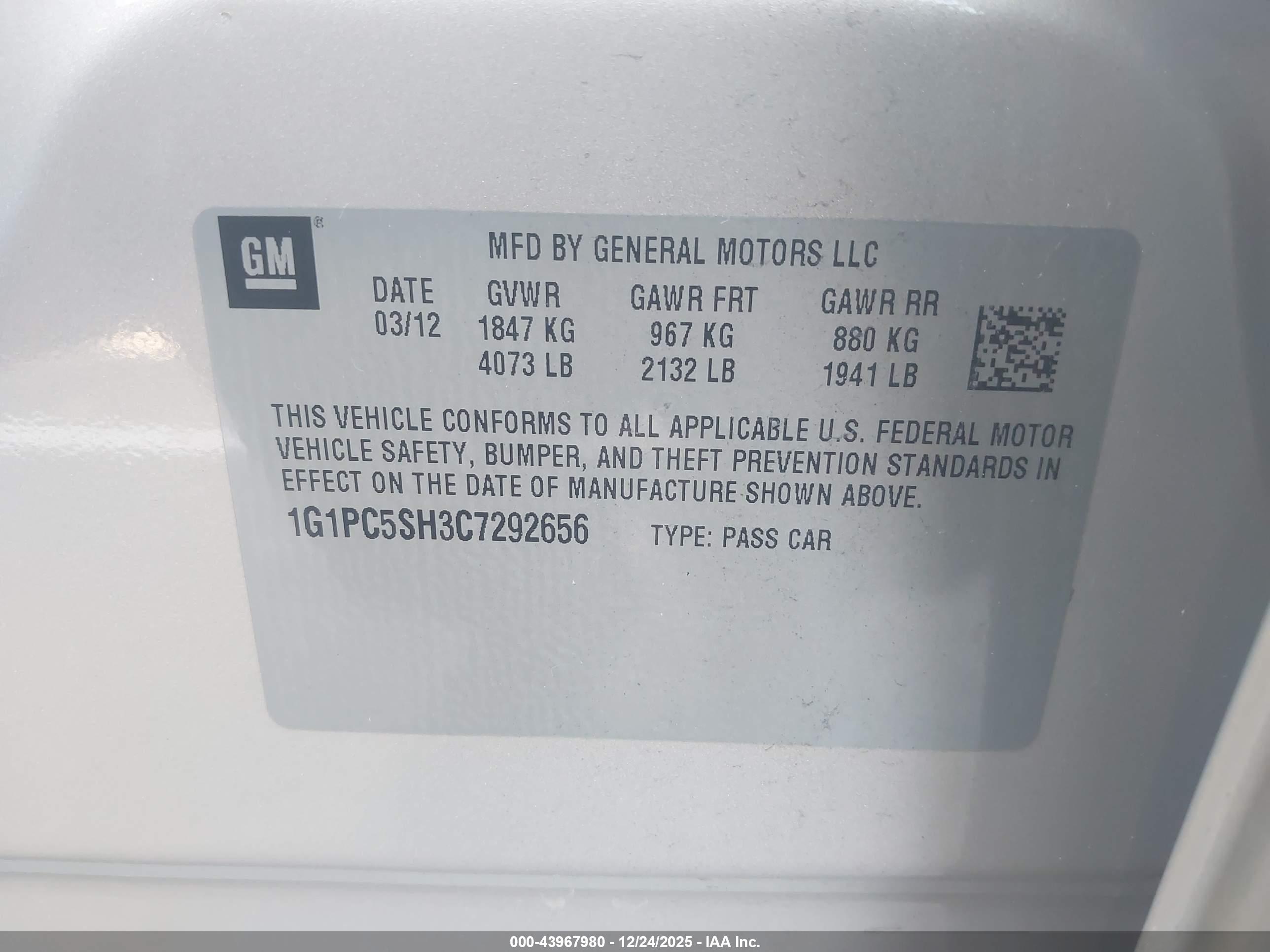 CHEVROLET CRUZE image 9