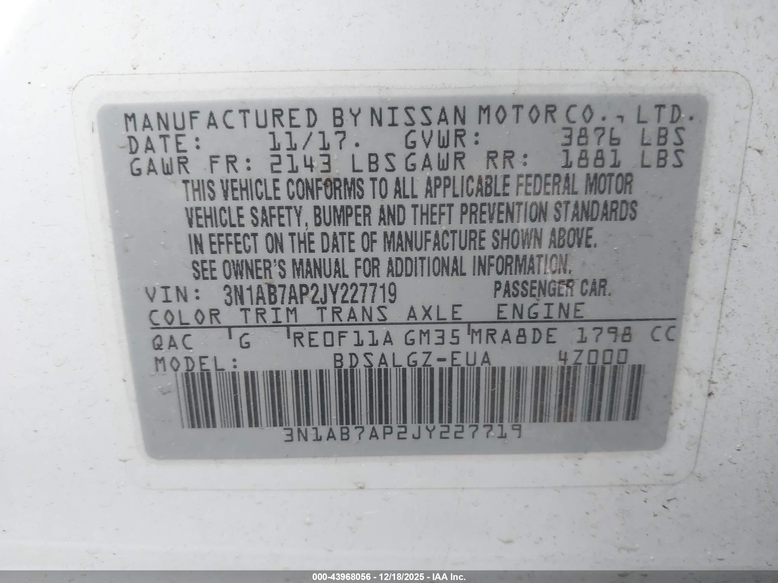 NISSAN SENTRA image 9