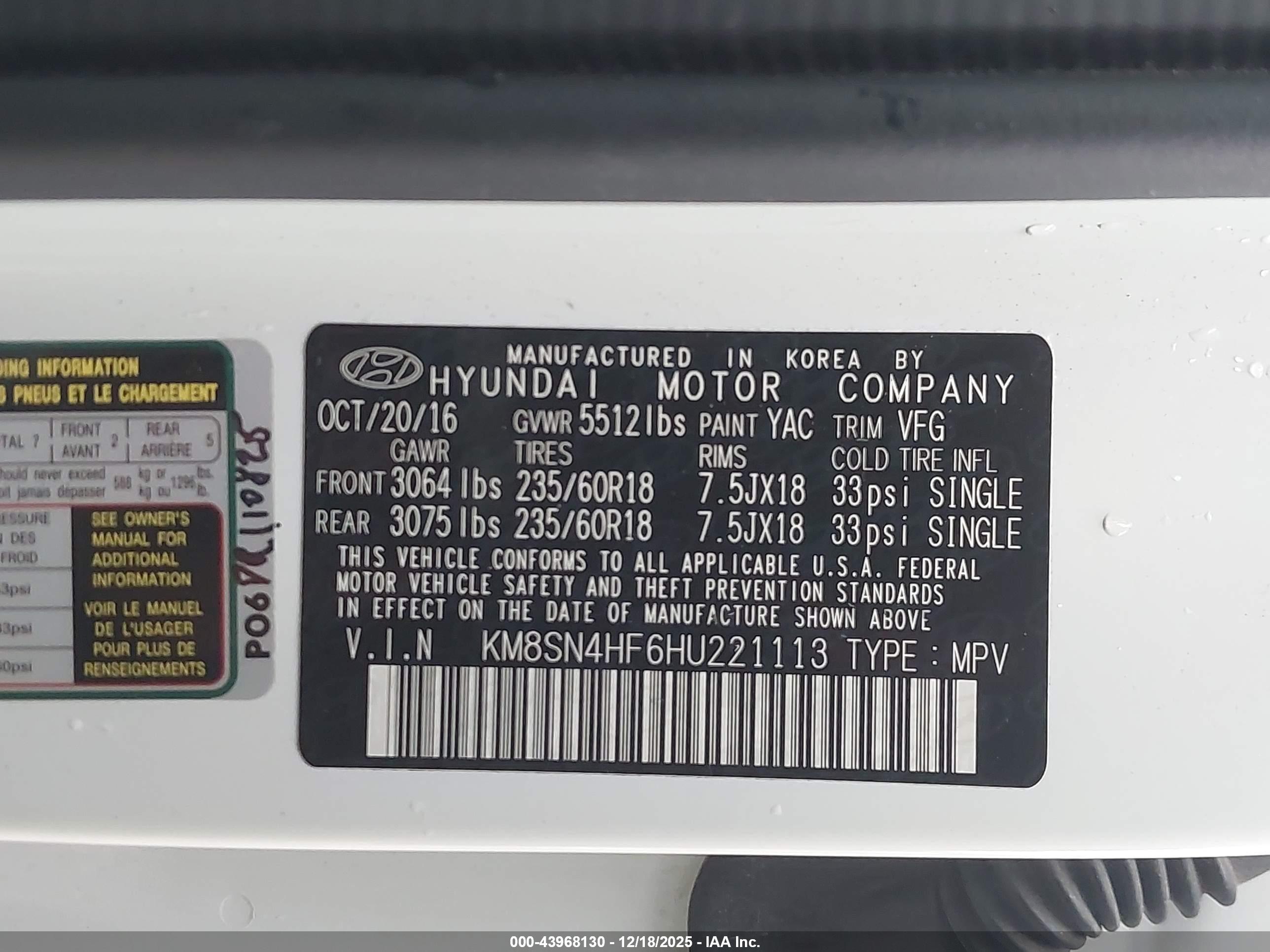 HYUNDAI SANTA image 9
