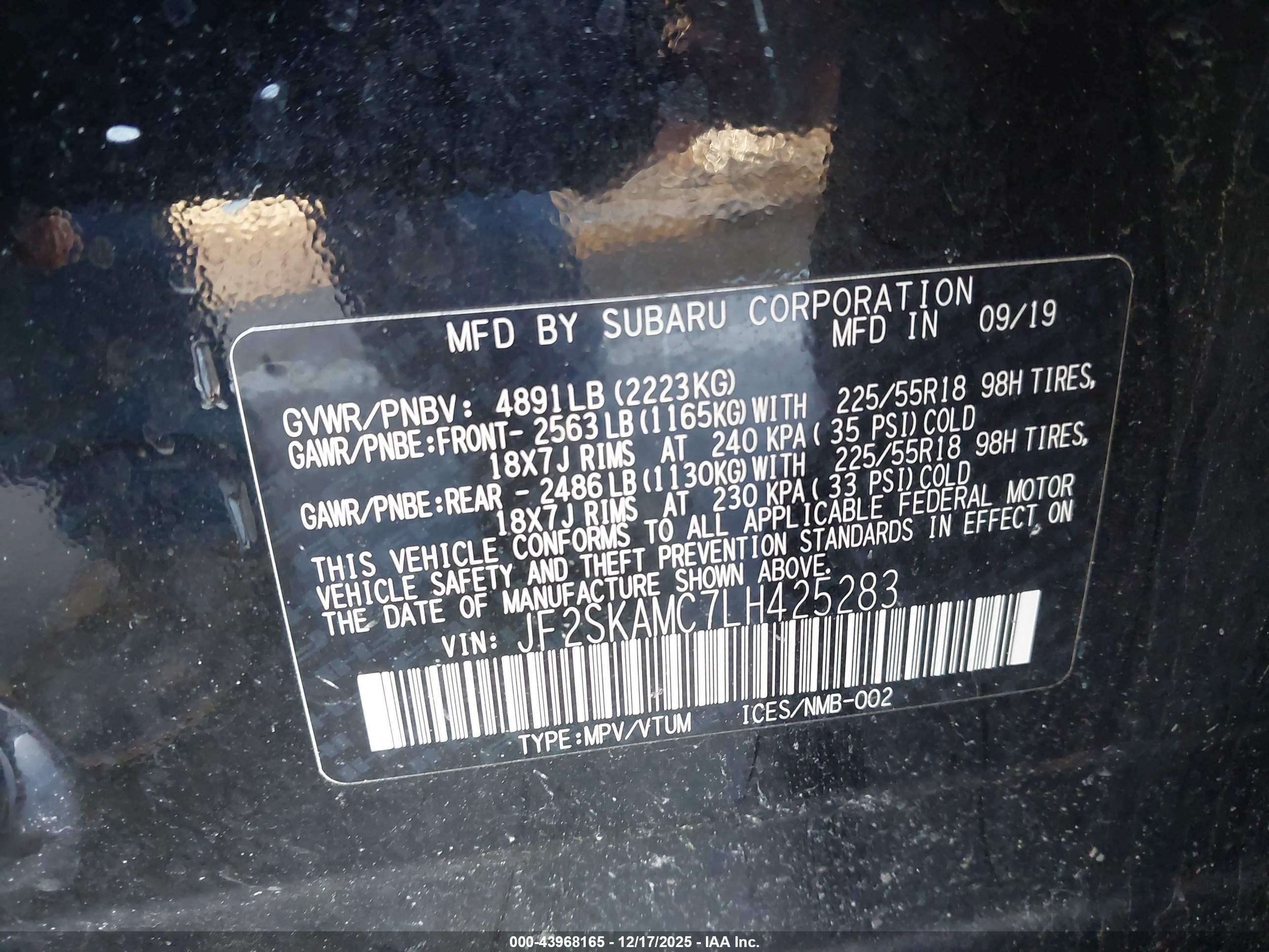 SUBARU FORESTER image 9