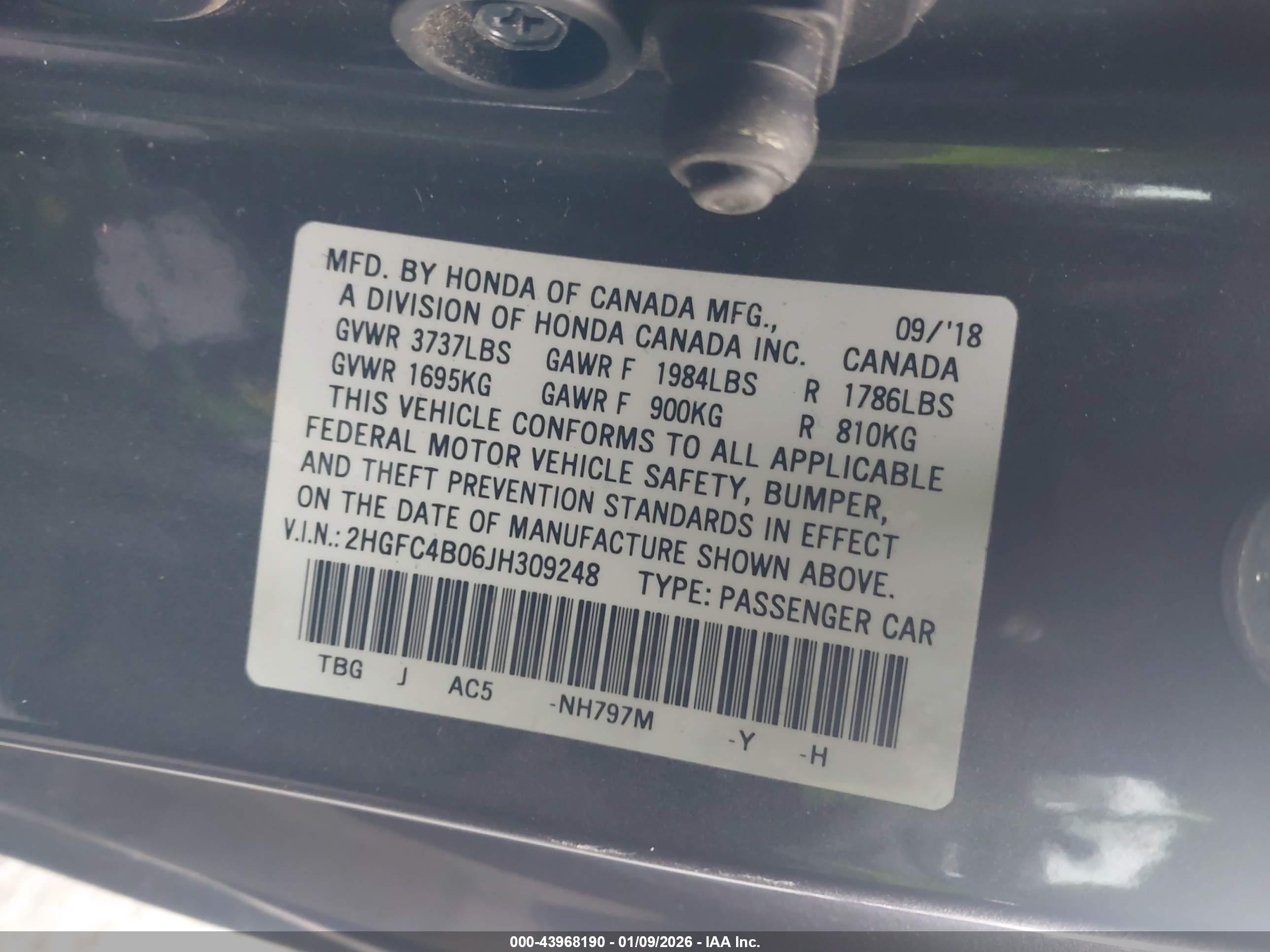HONDA CIVIC image 9