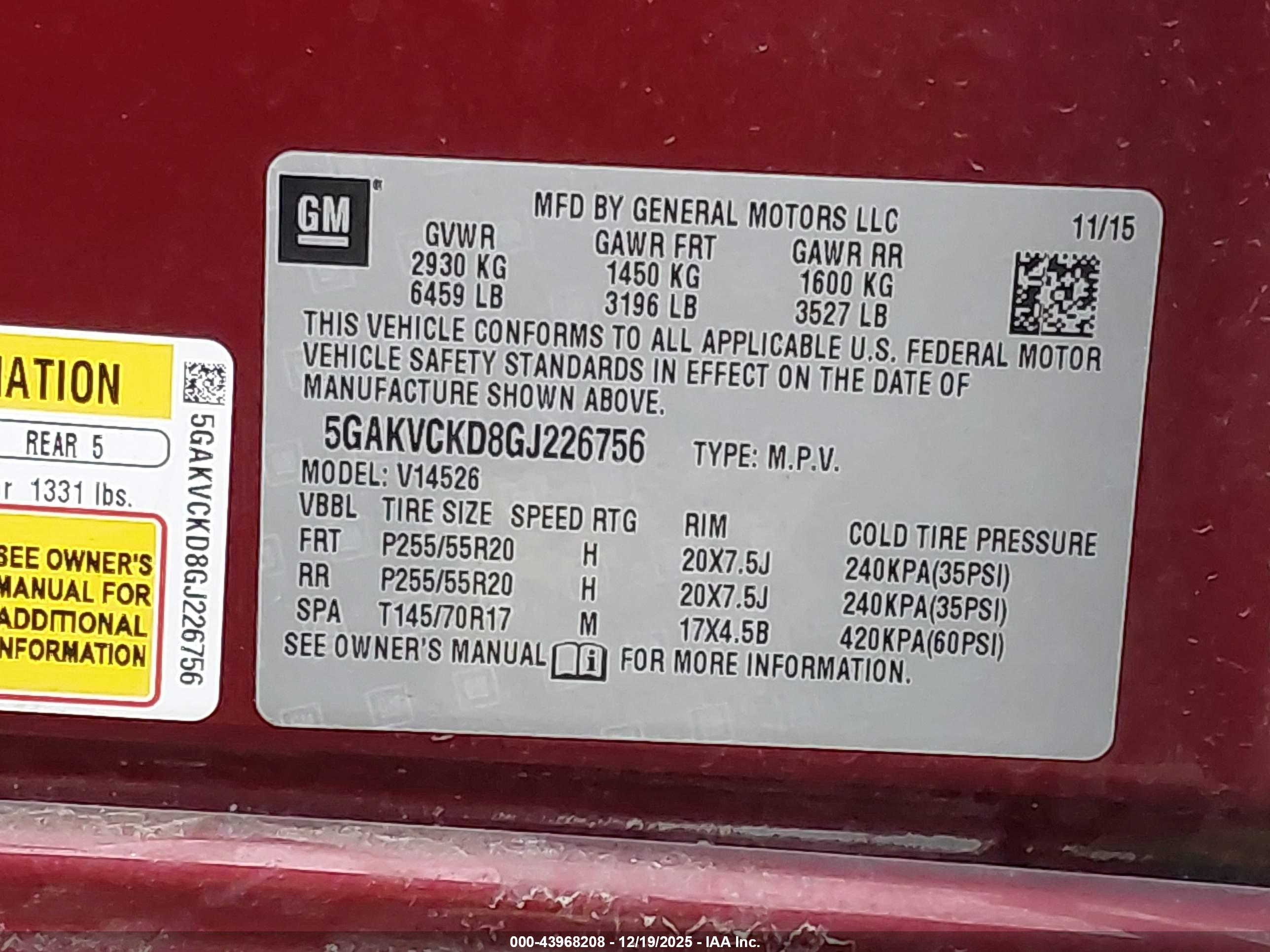 BUICK ENCLAVE image 9