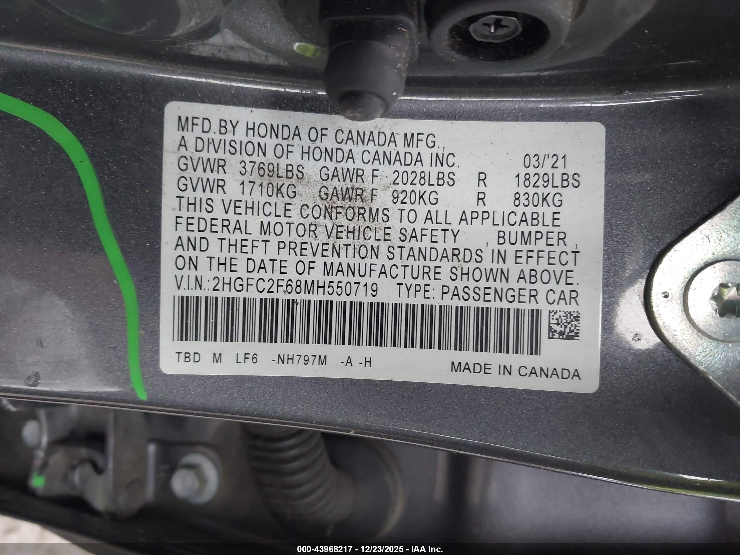 HONDA CIVIC image 9