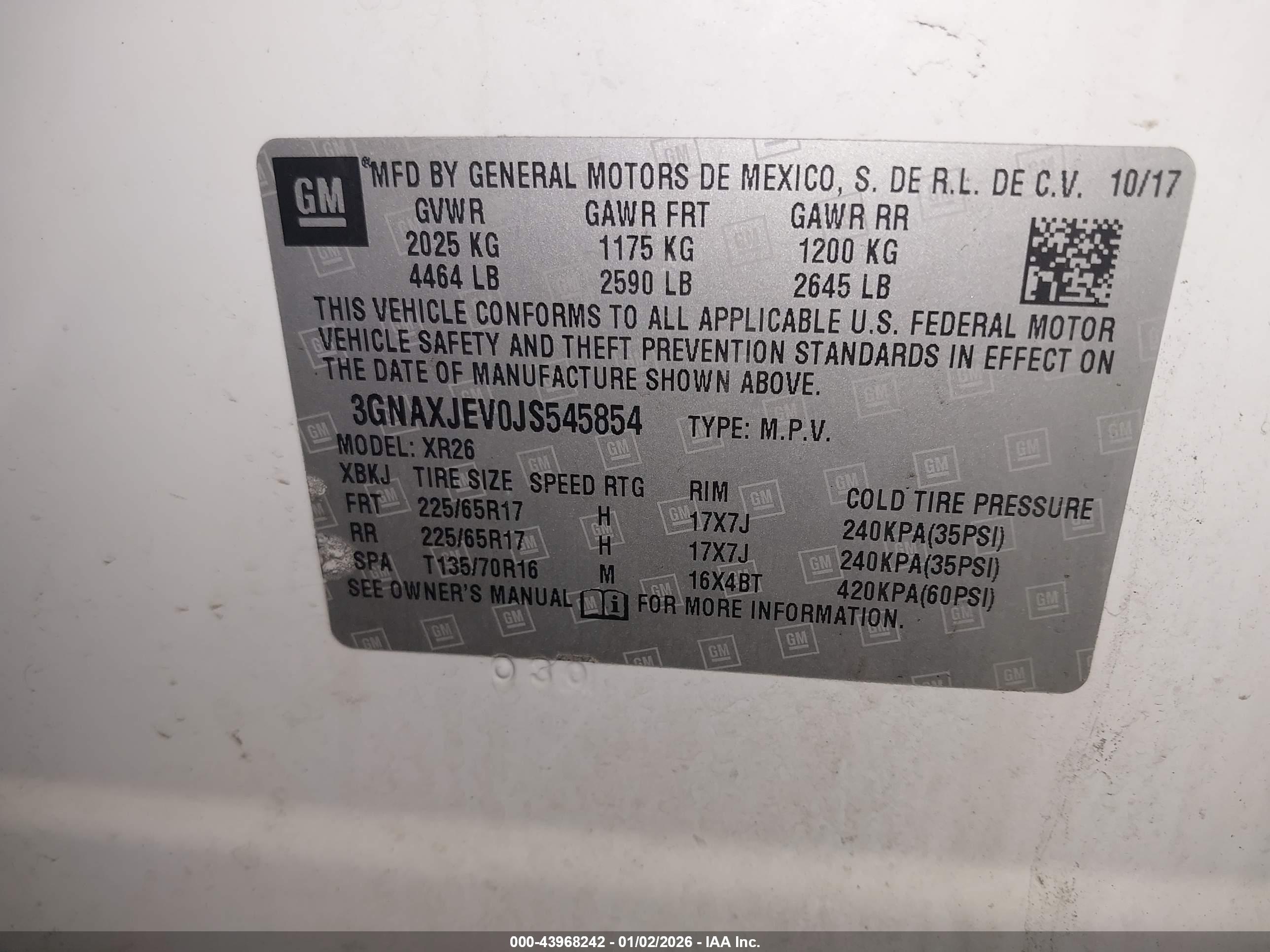 CHEVROLET EQUINOX image 9