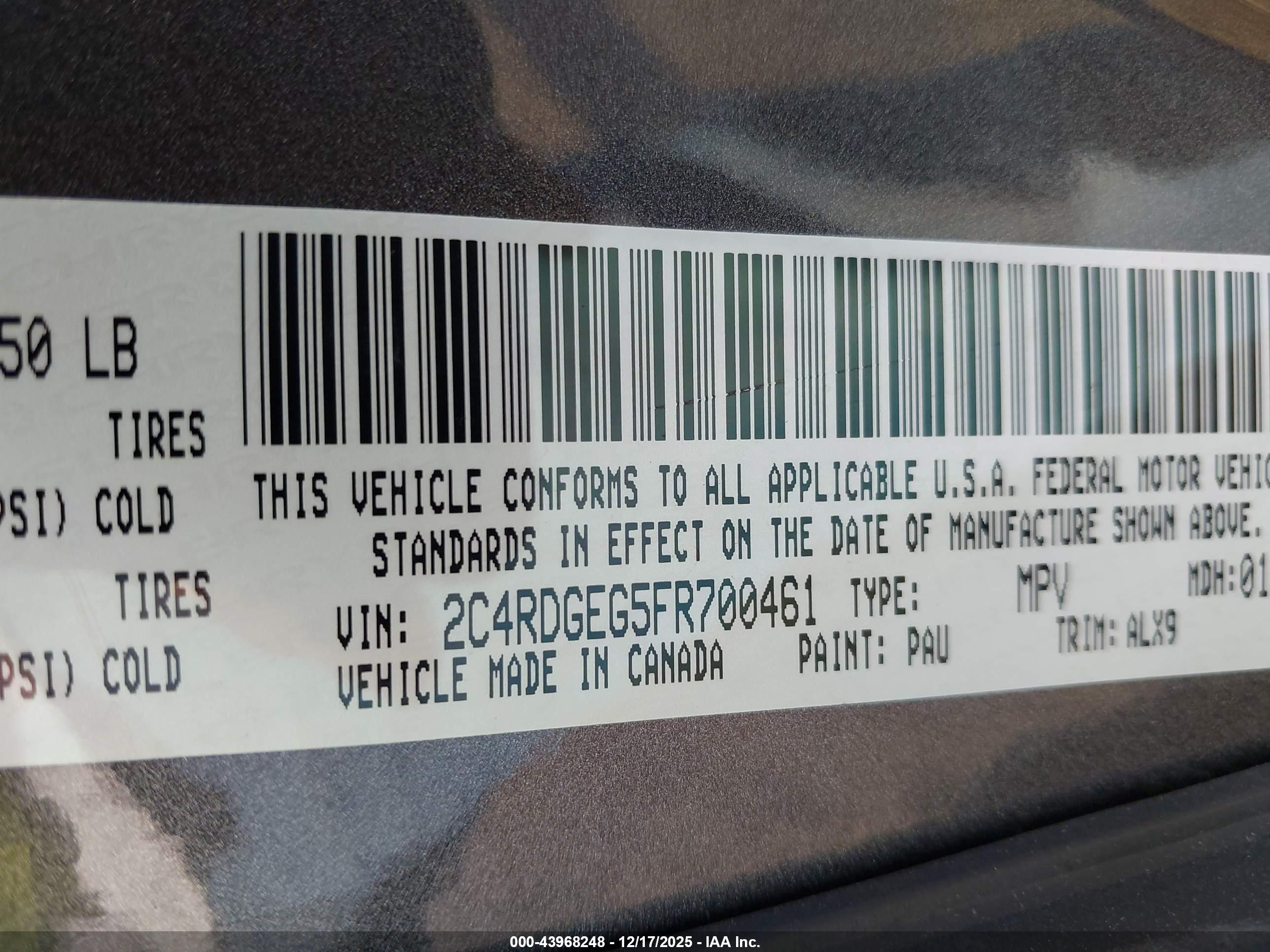 DODGE GRAND image 9