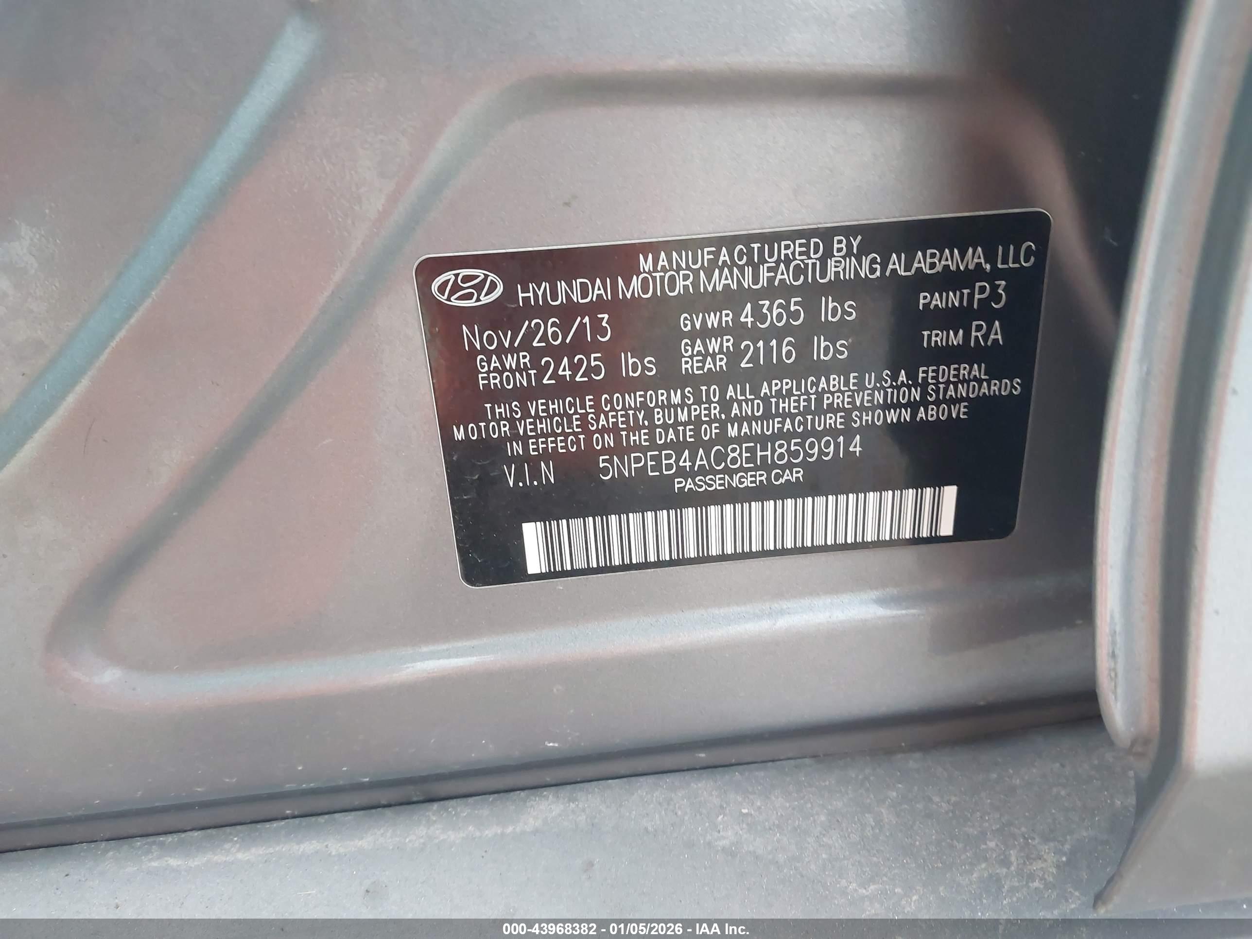 HYUNDAI SONATA image 9