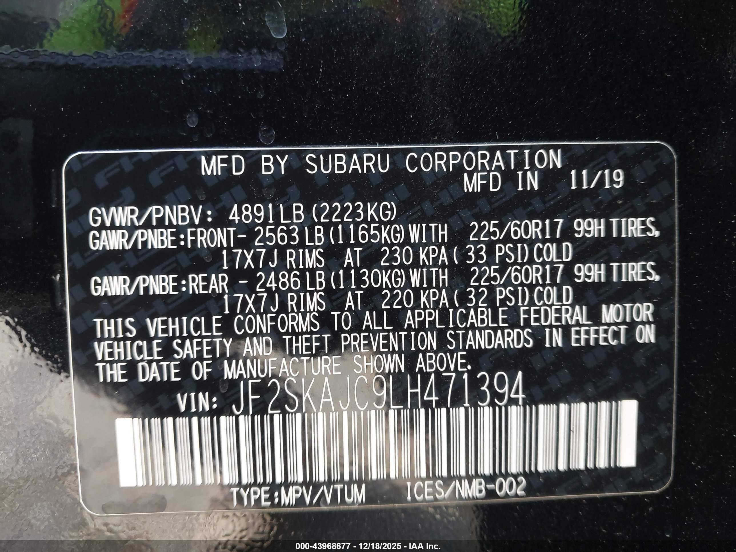 SUBARU FORESTER image 9