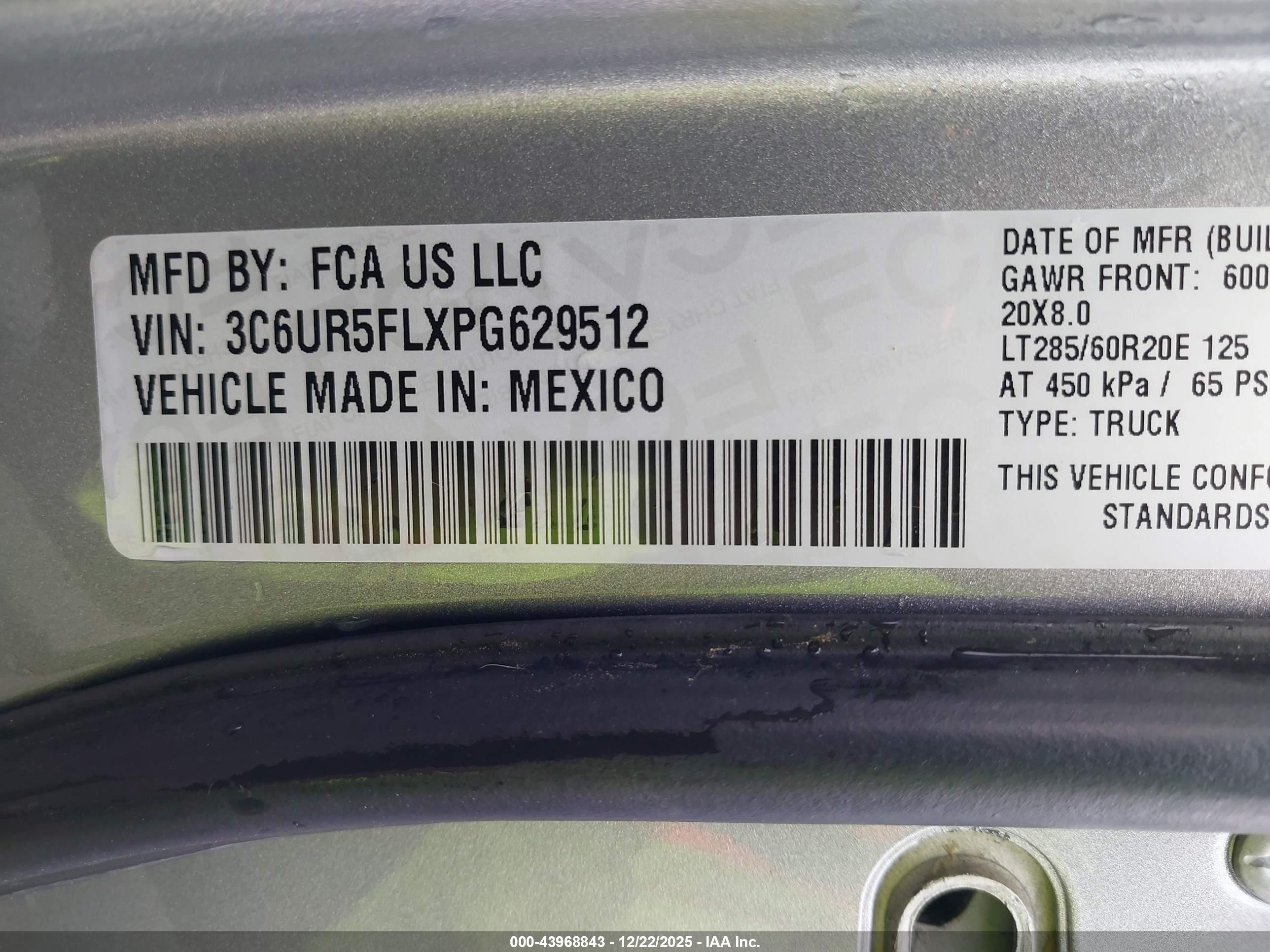 RAM 2500 image 9