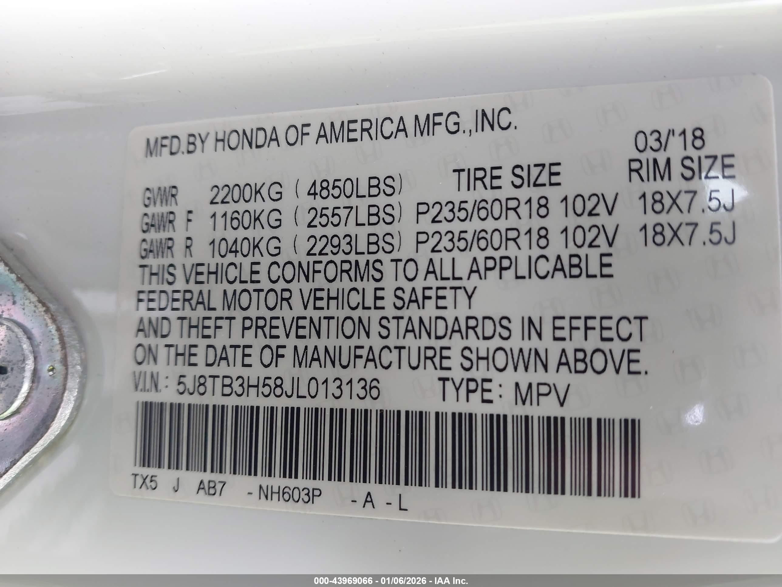 ACURA RDX image 9