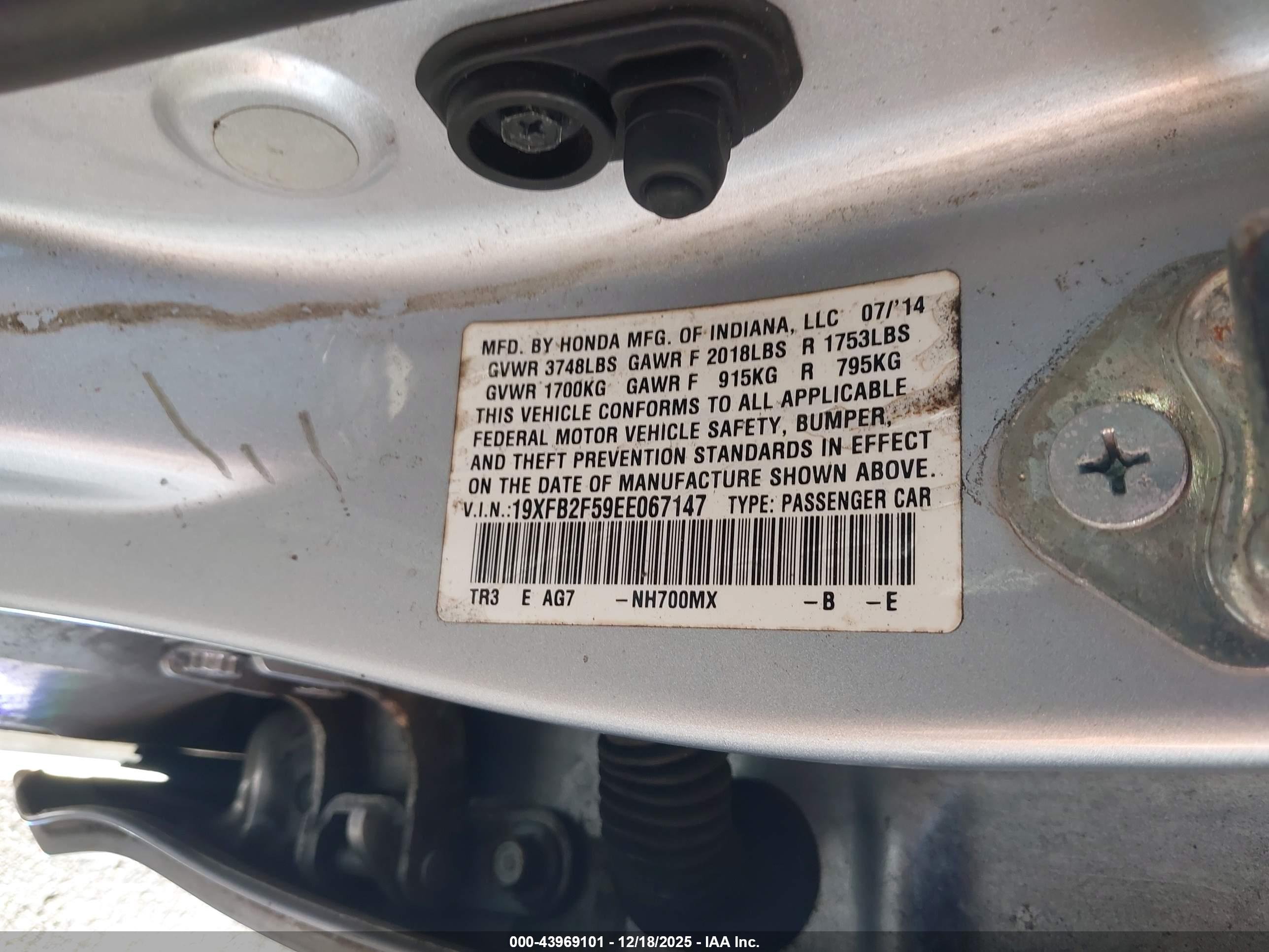 HONDA CIVIC image 9