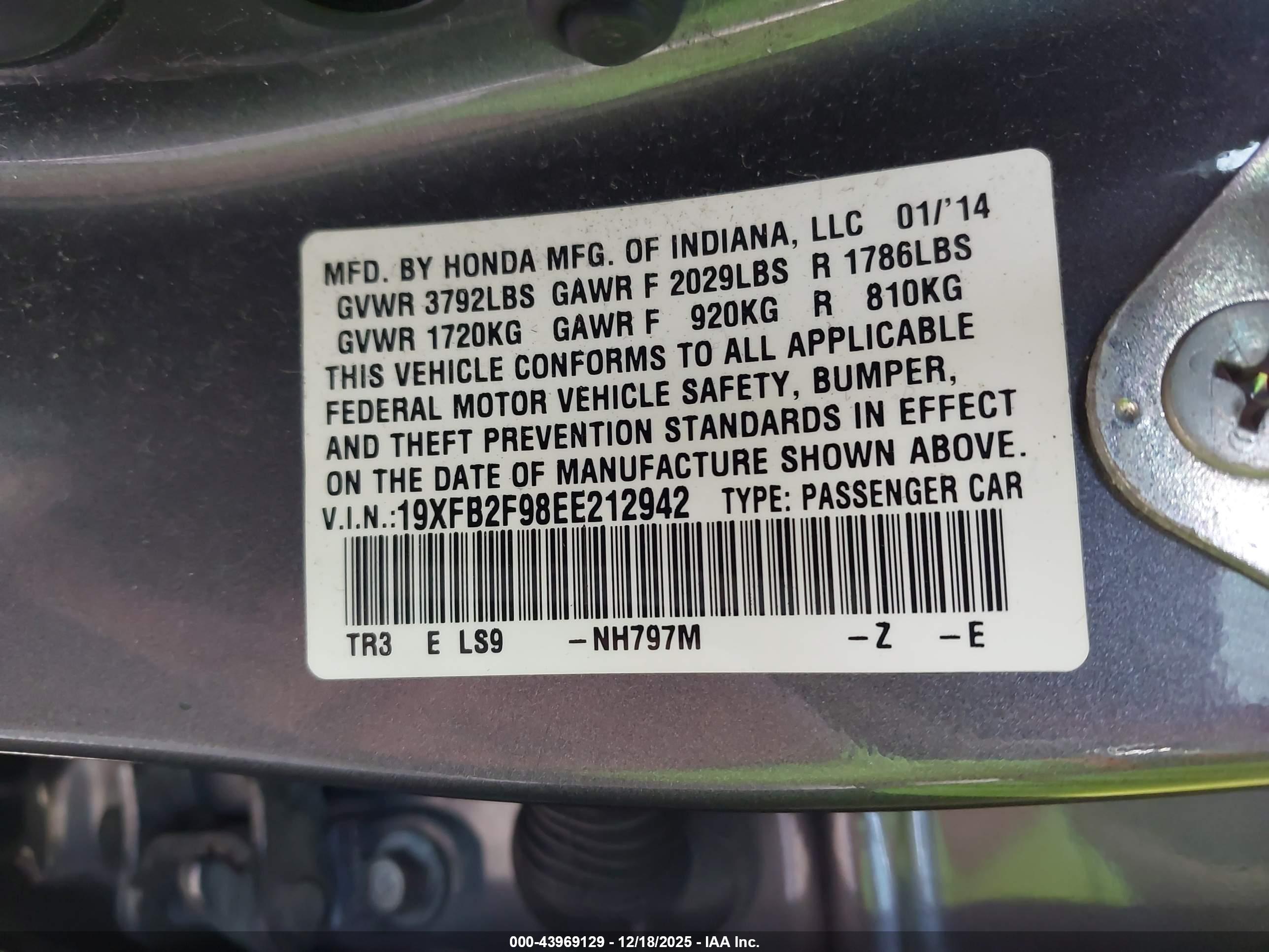 HONDA CIVIC image 9