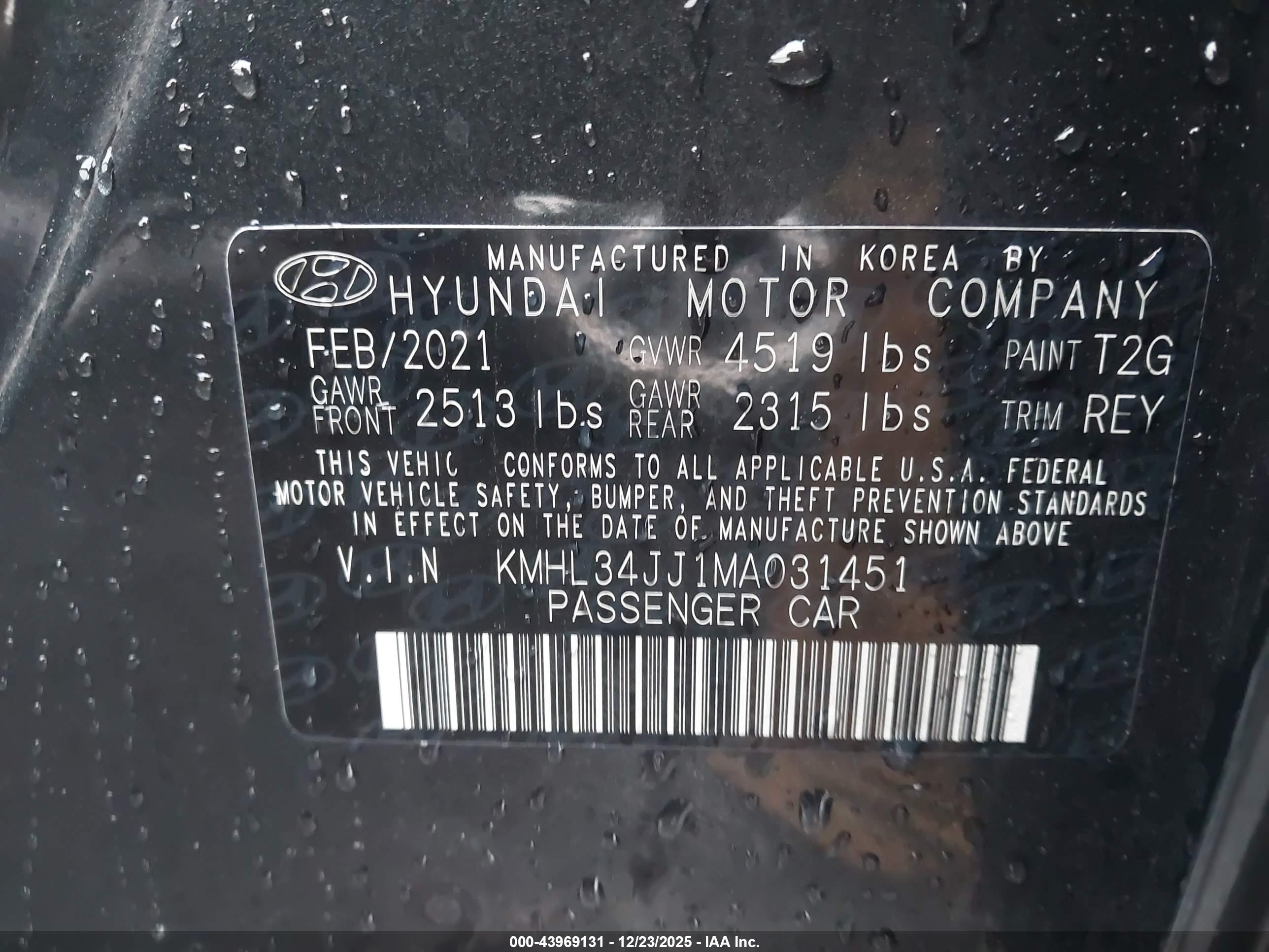 HYUNDAI SONATA image 9