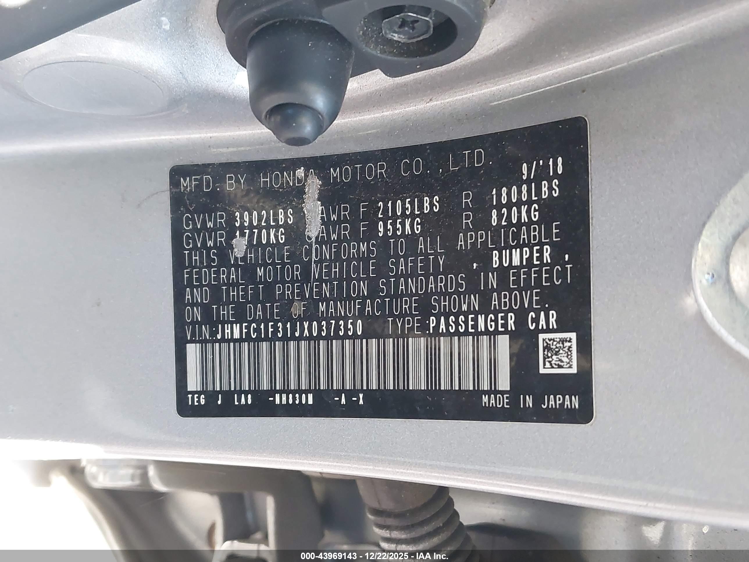 HONDA CIVIC image 9