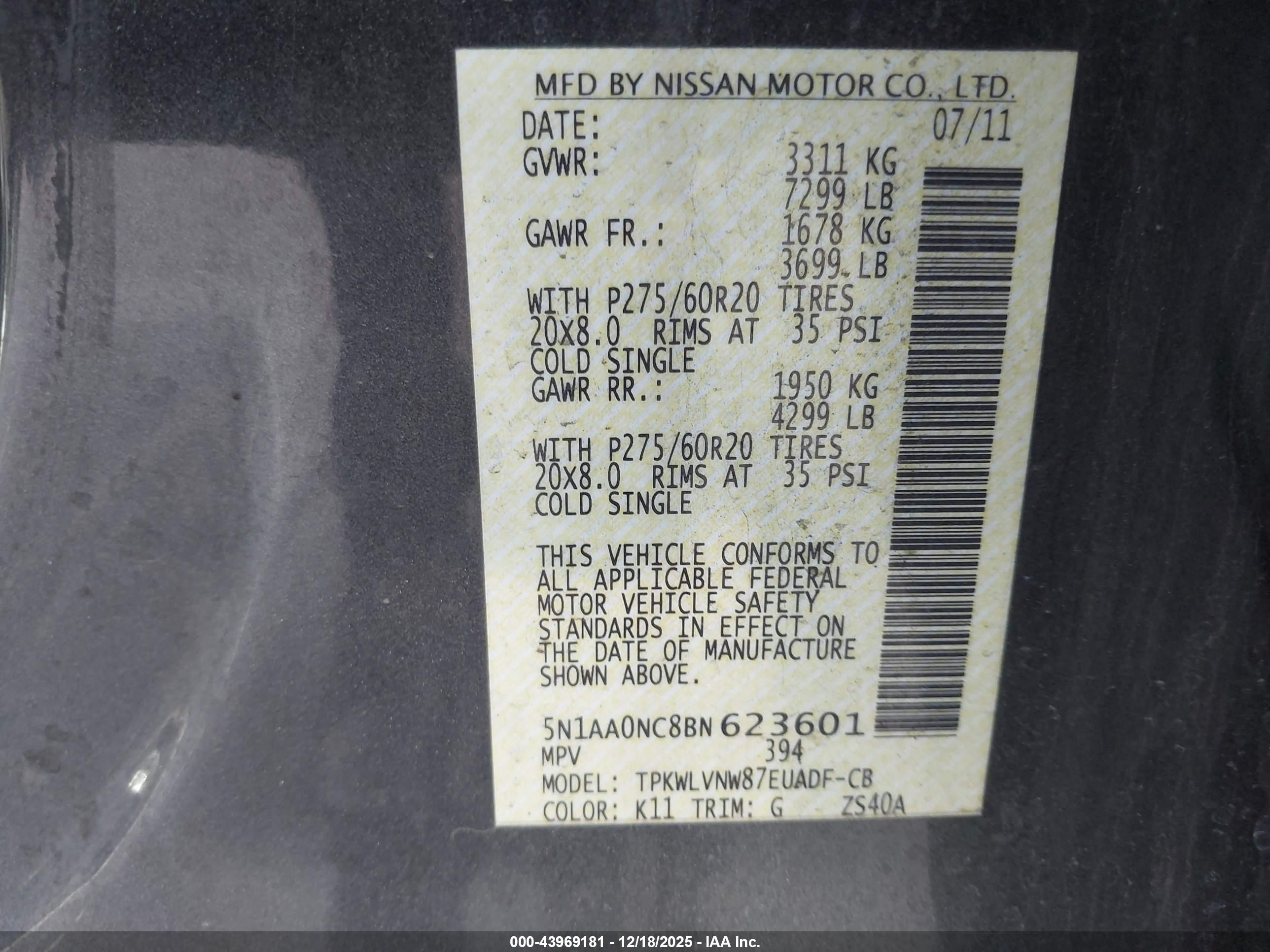 NISSAN ARMADA image 9