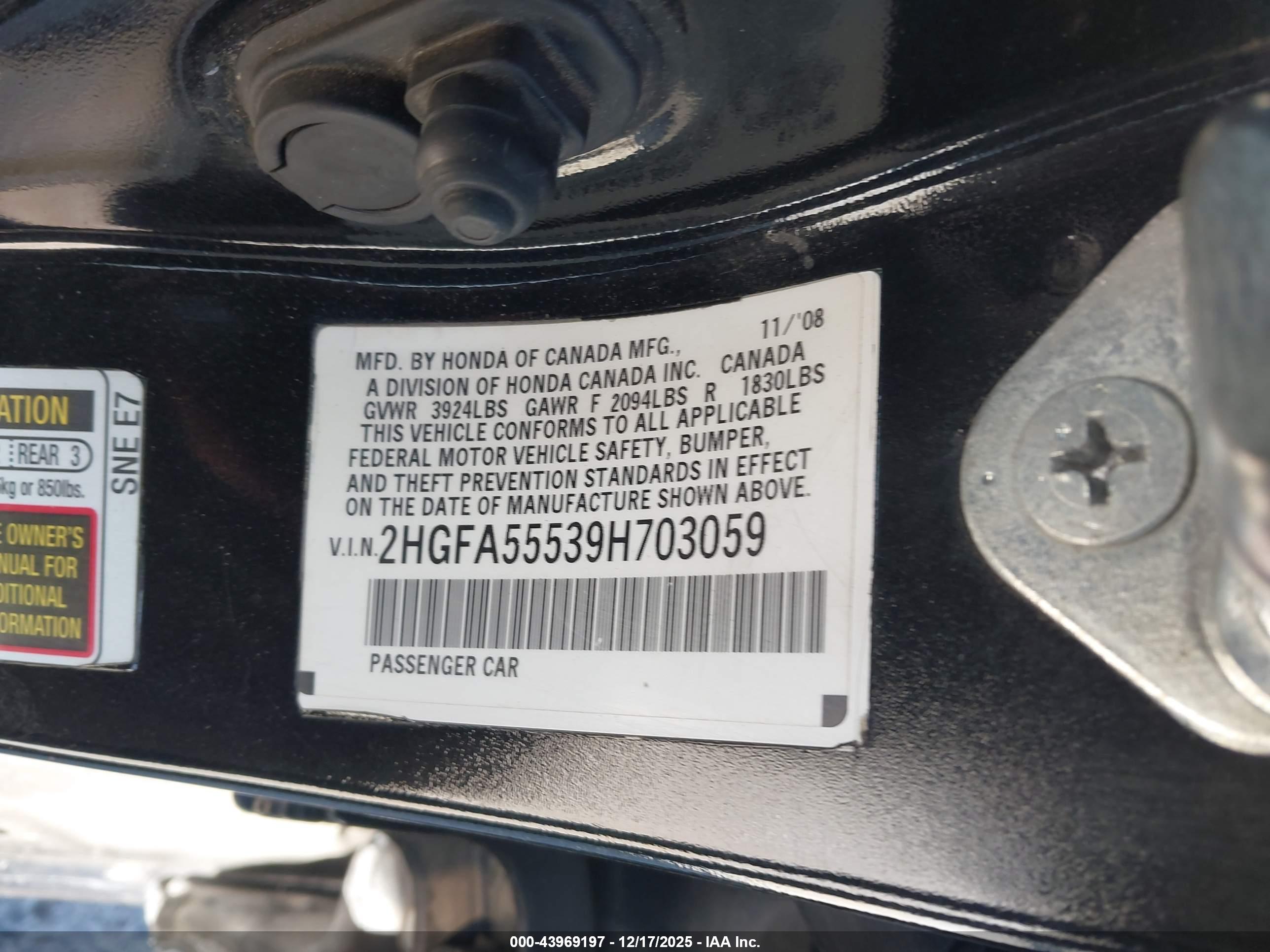 HONDA CIVIC image 9