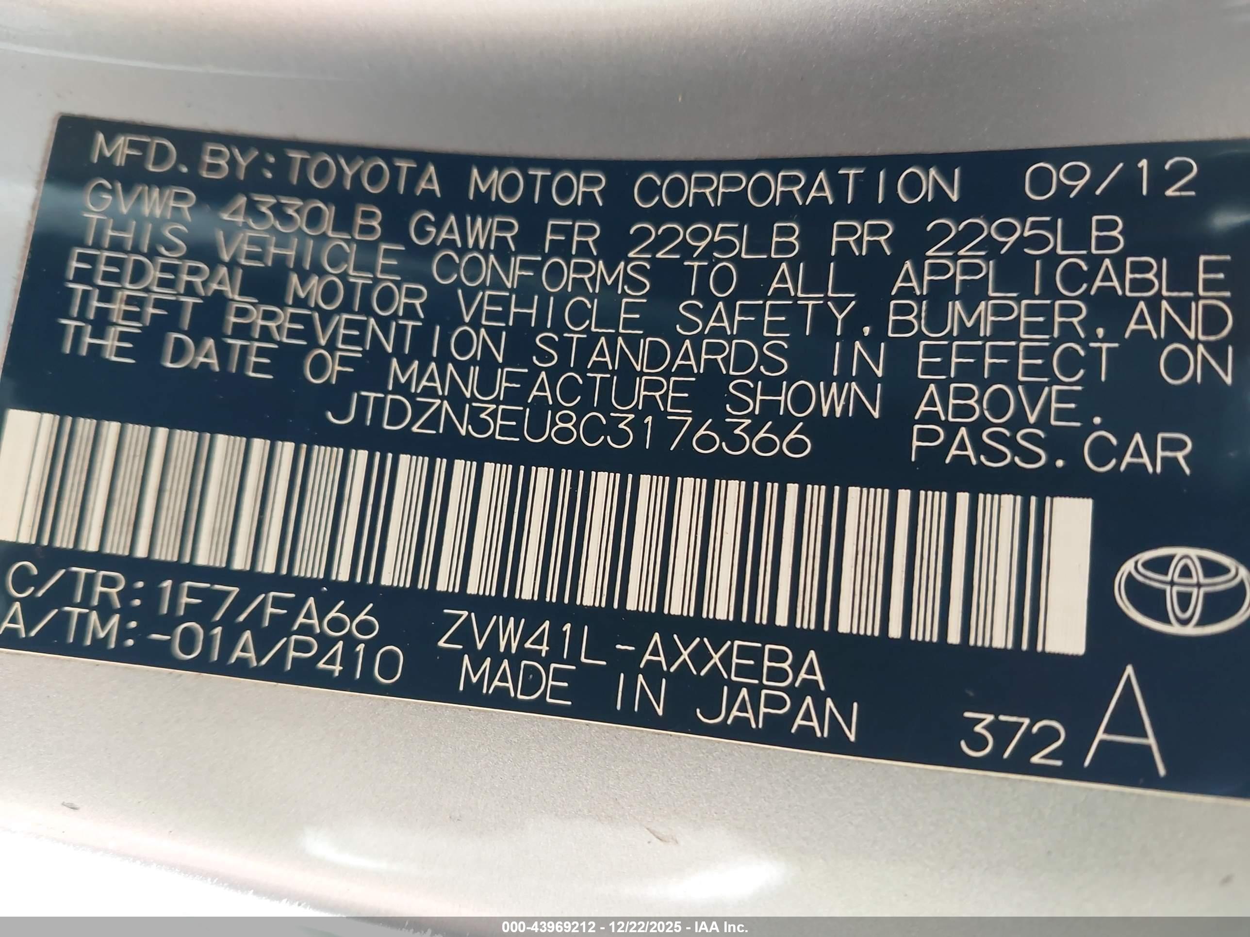 TOYOTA PRIUS image 9