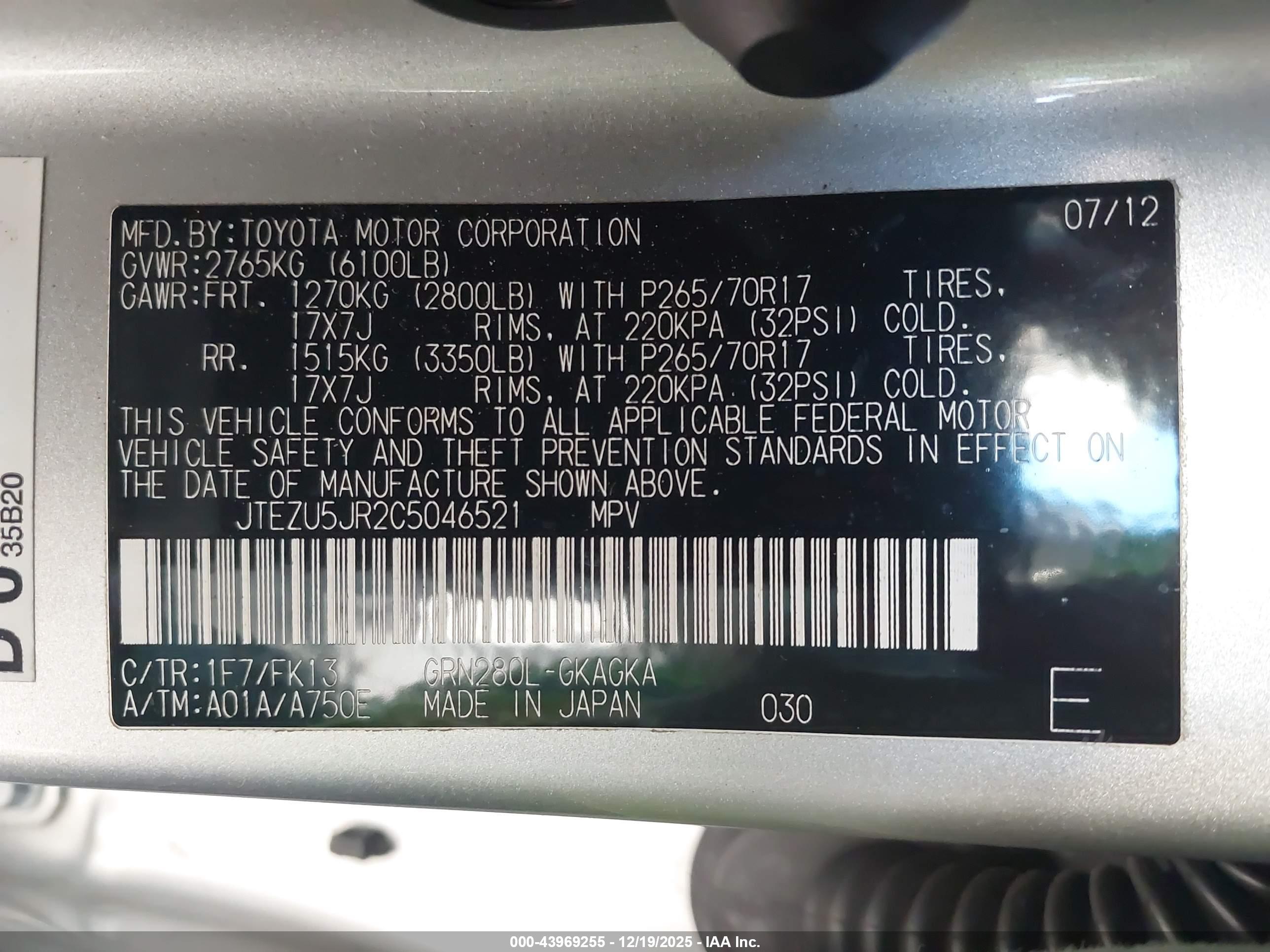 TOYOTA 4RUNNER image 9