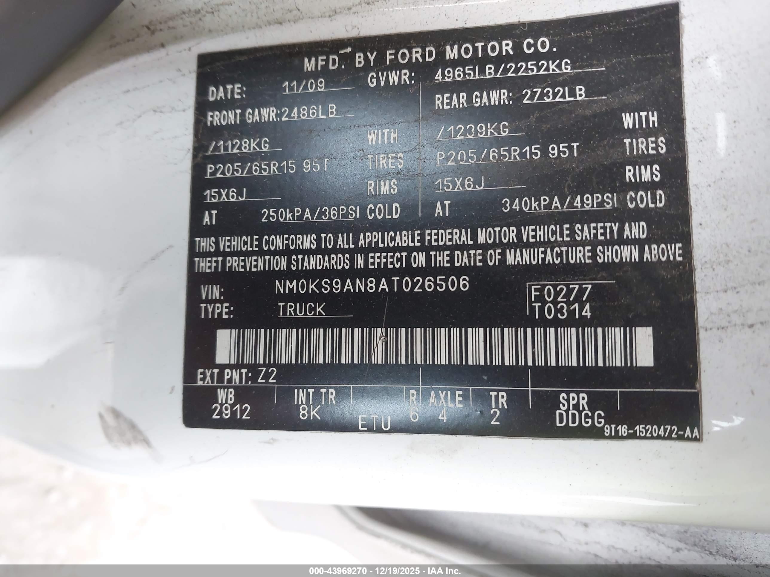FORD TRANSIT image 9
