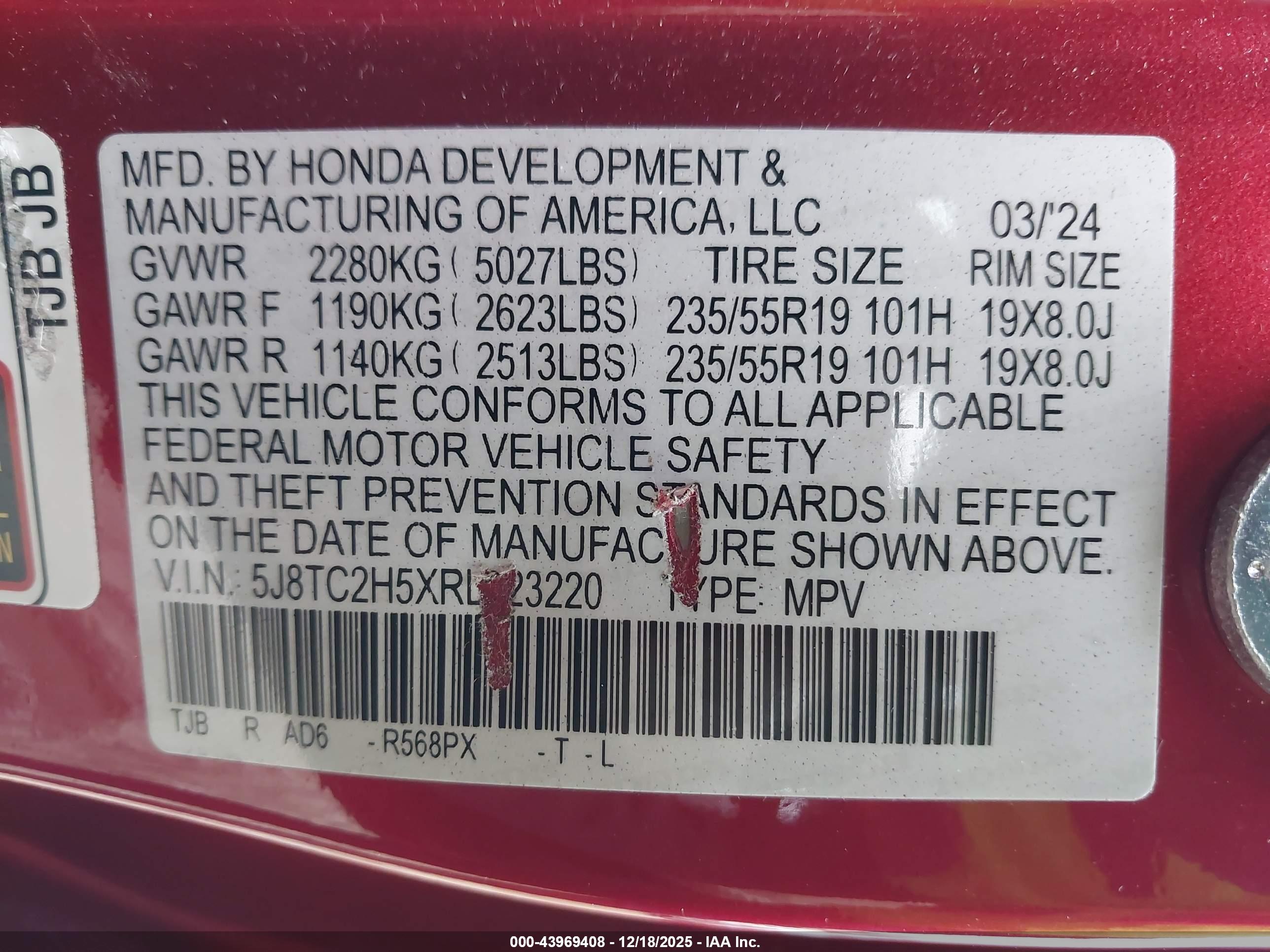 ACURA RDX image 9