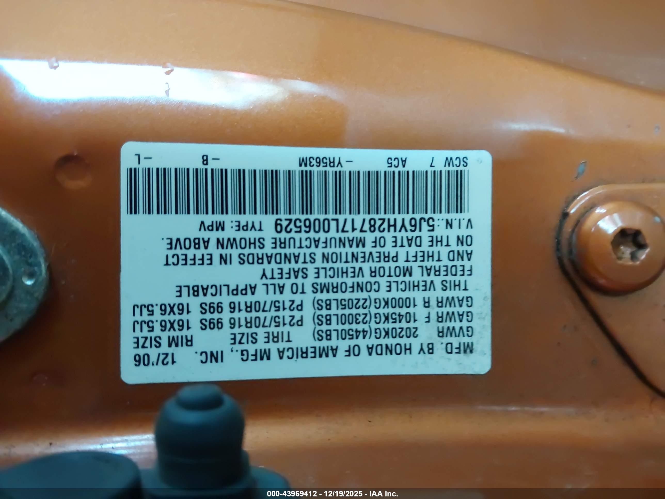 HONDA ELEMENT image 9