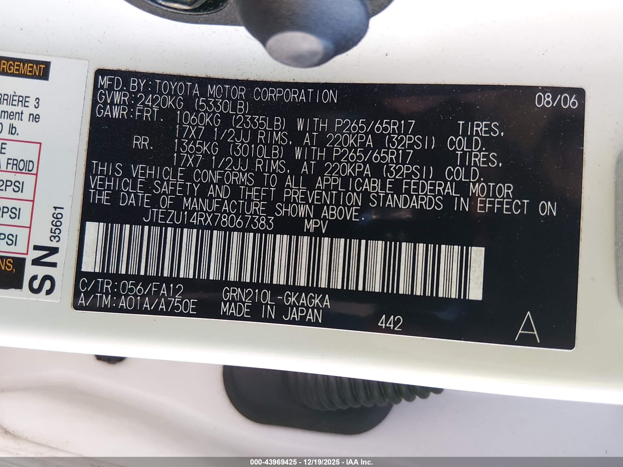 TOYOTA 4RUNNER image 9