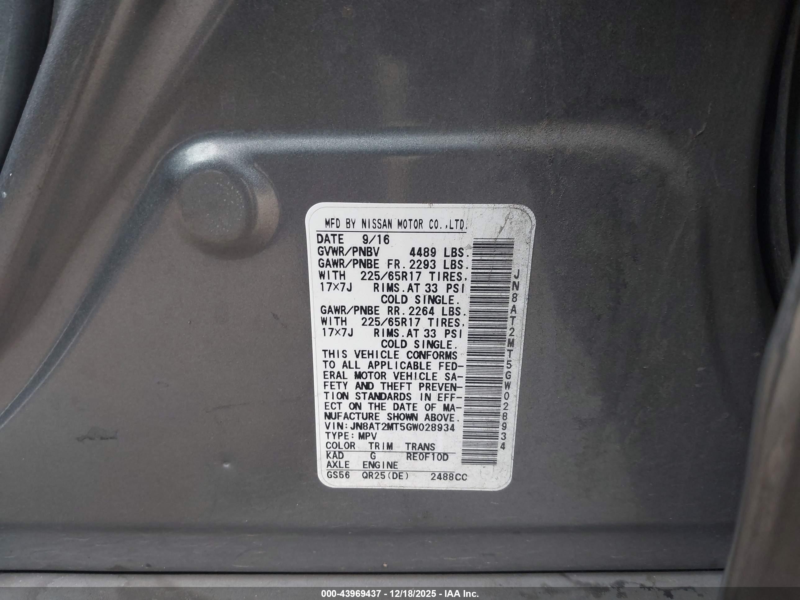NISSAN ROGUE image 9