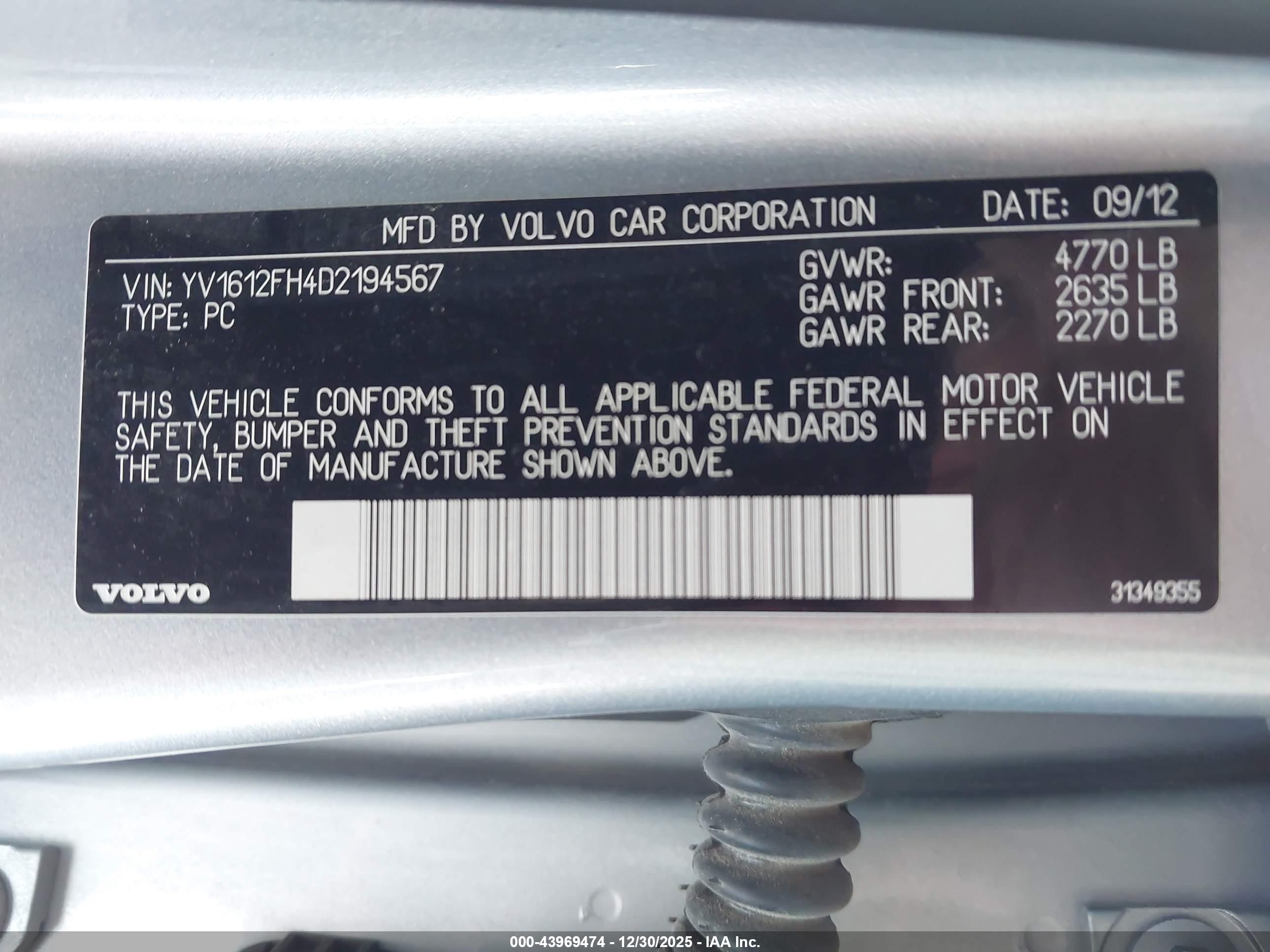 VOLVO S60 image 9