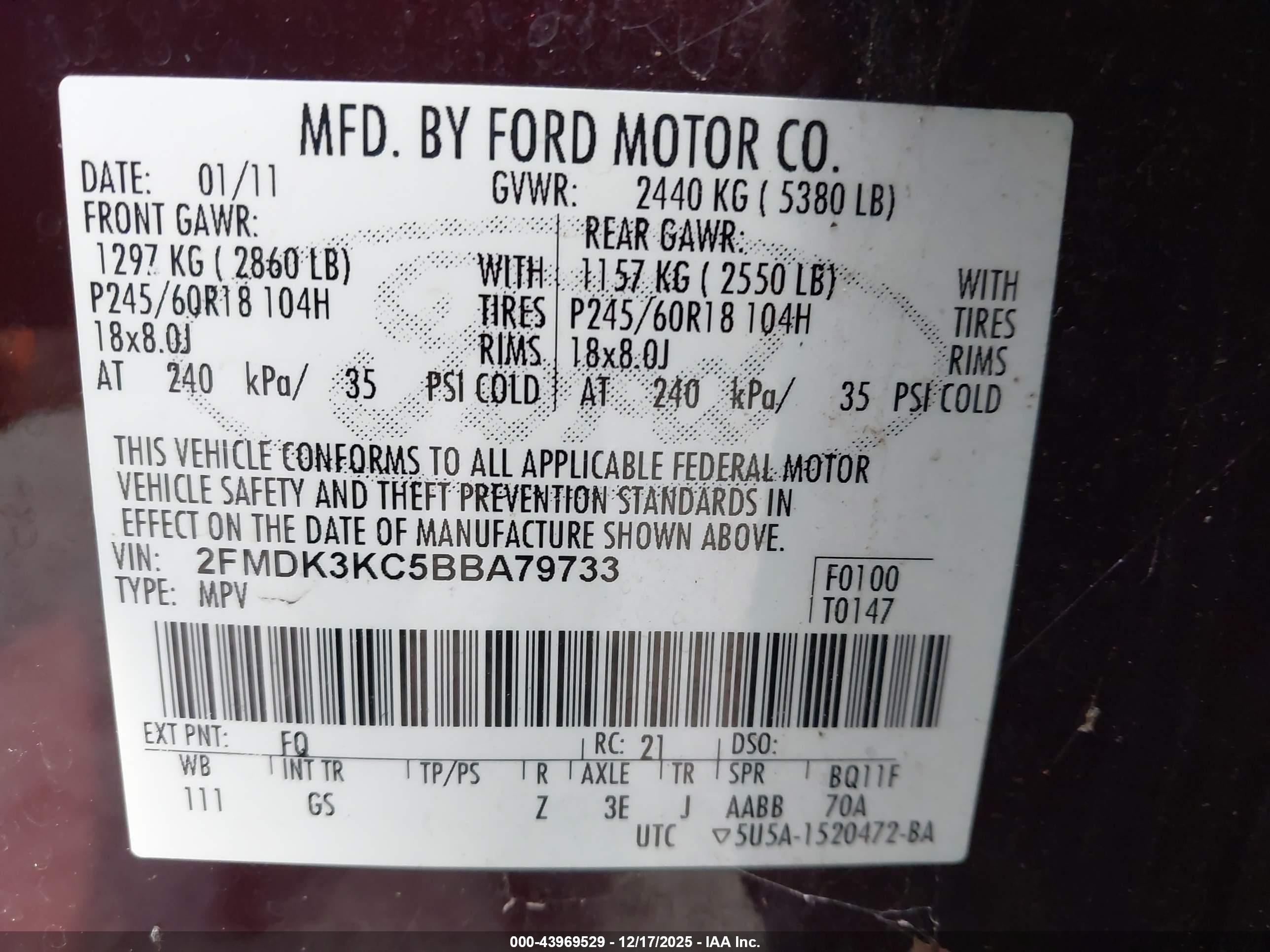 FORD EDGE image 9