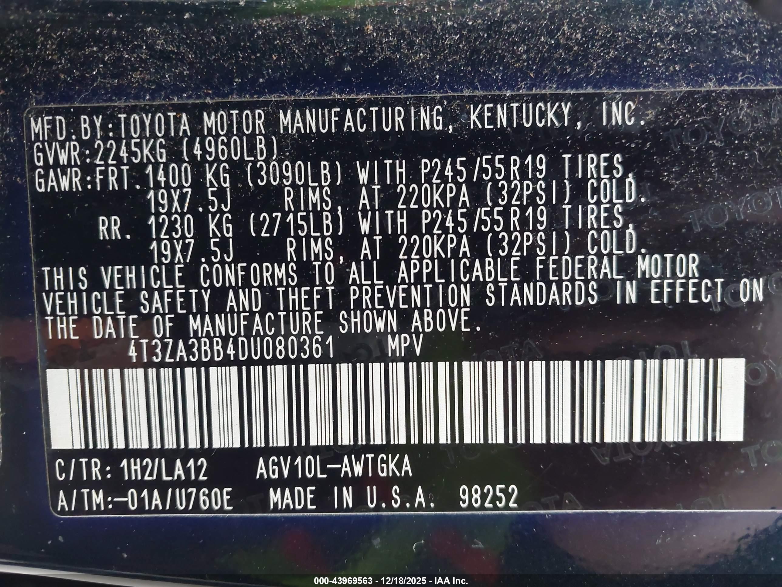 TOYOTA VENZA image 9