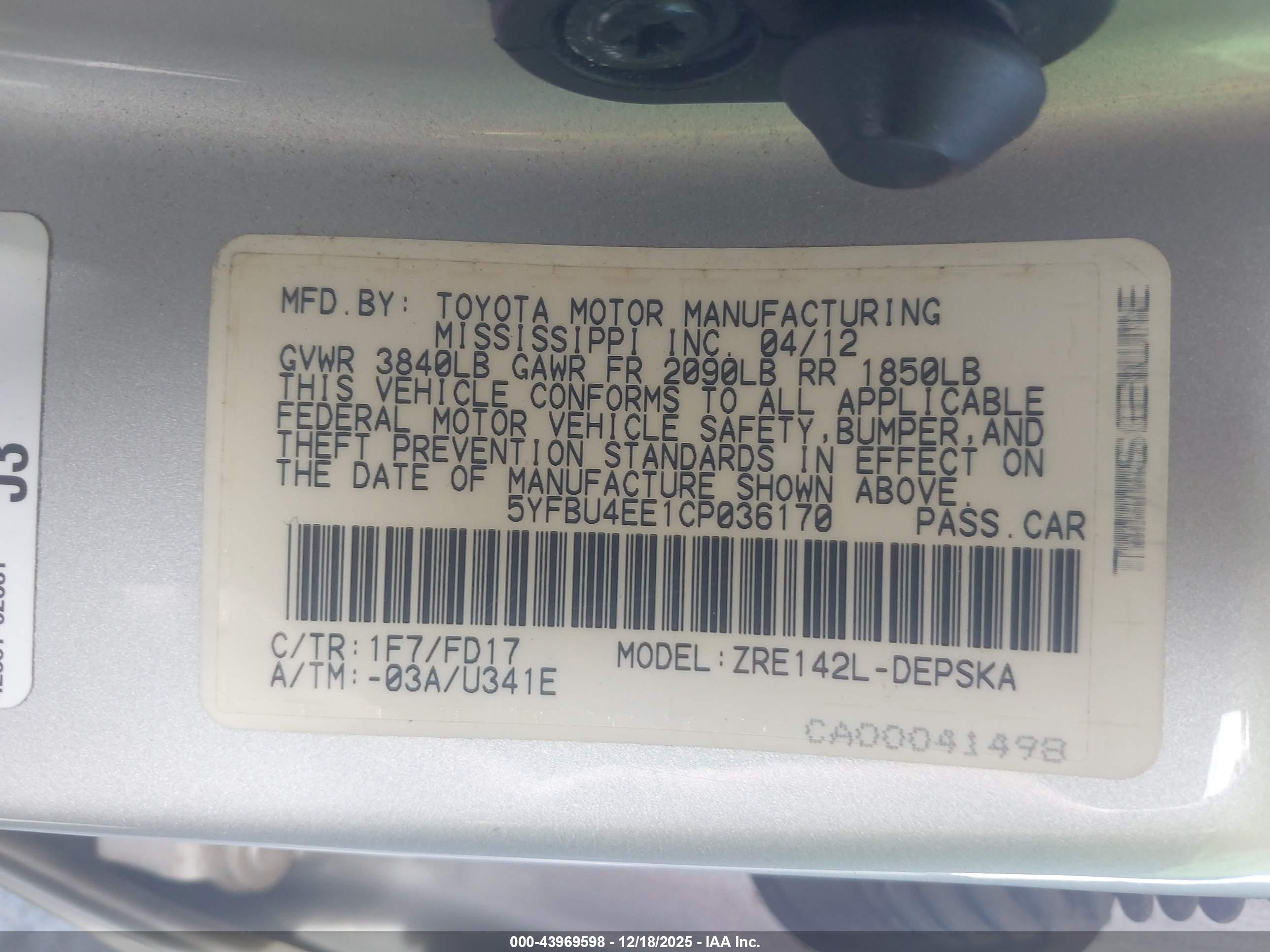 TOYOTA COROLLA image 9