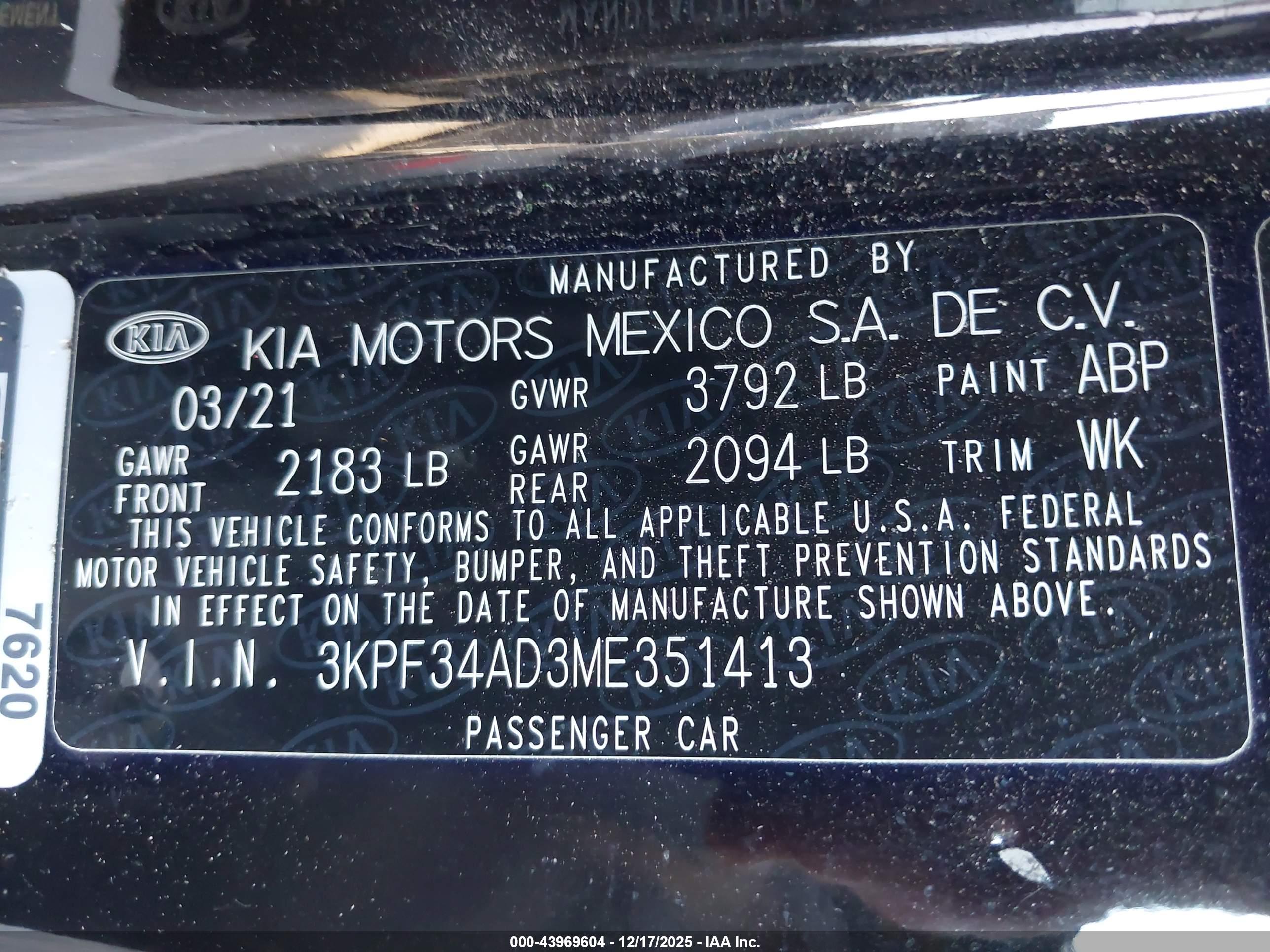 KIA FORTE image 9