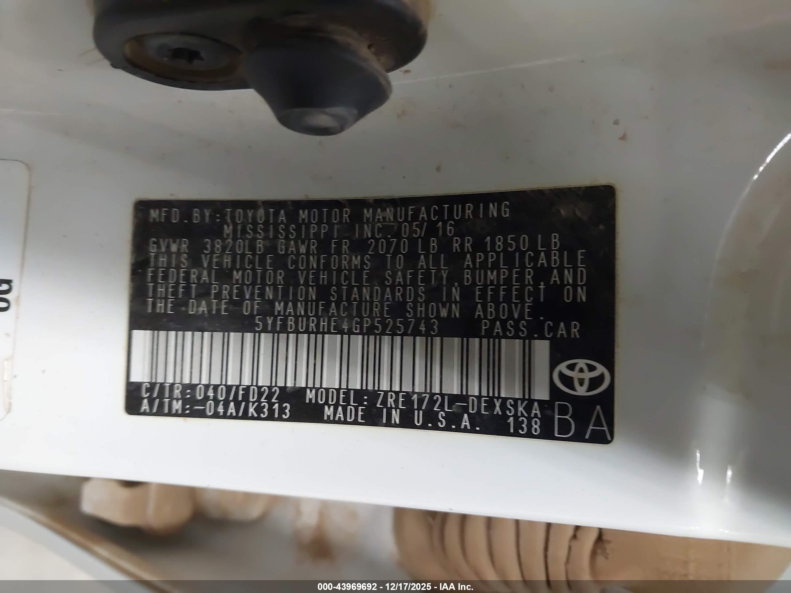 TOYOTA COROLLA image 9