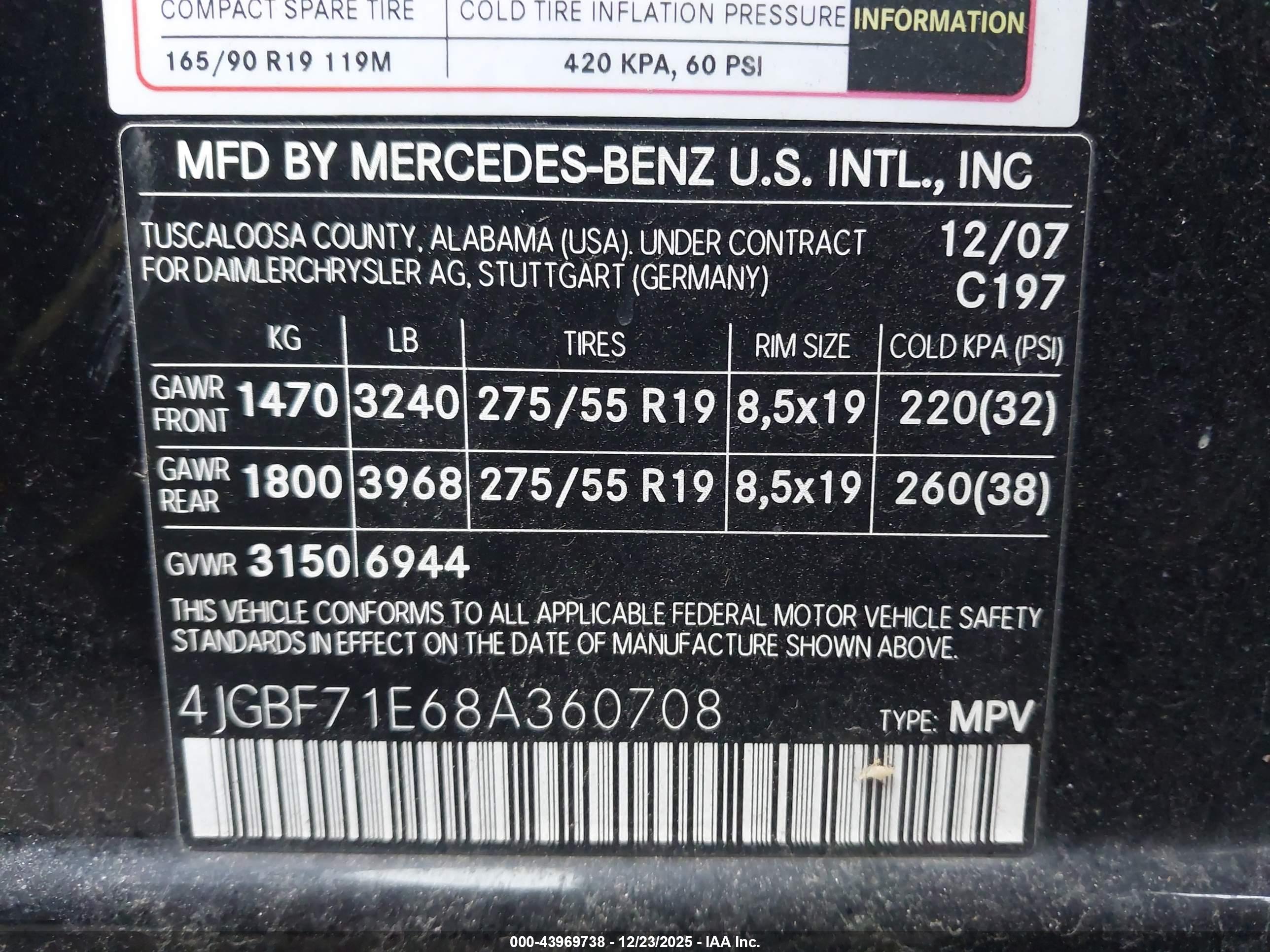 MERCEDES-BENZ GL image 9