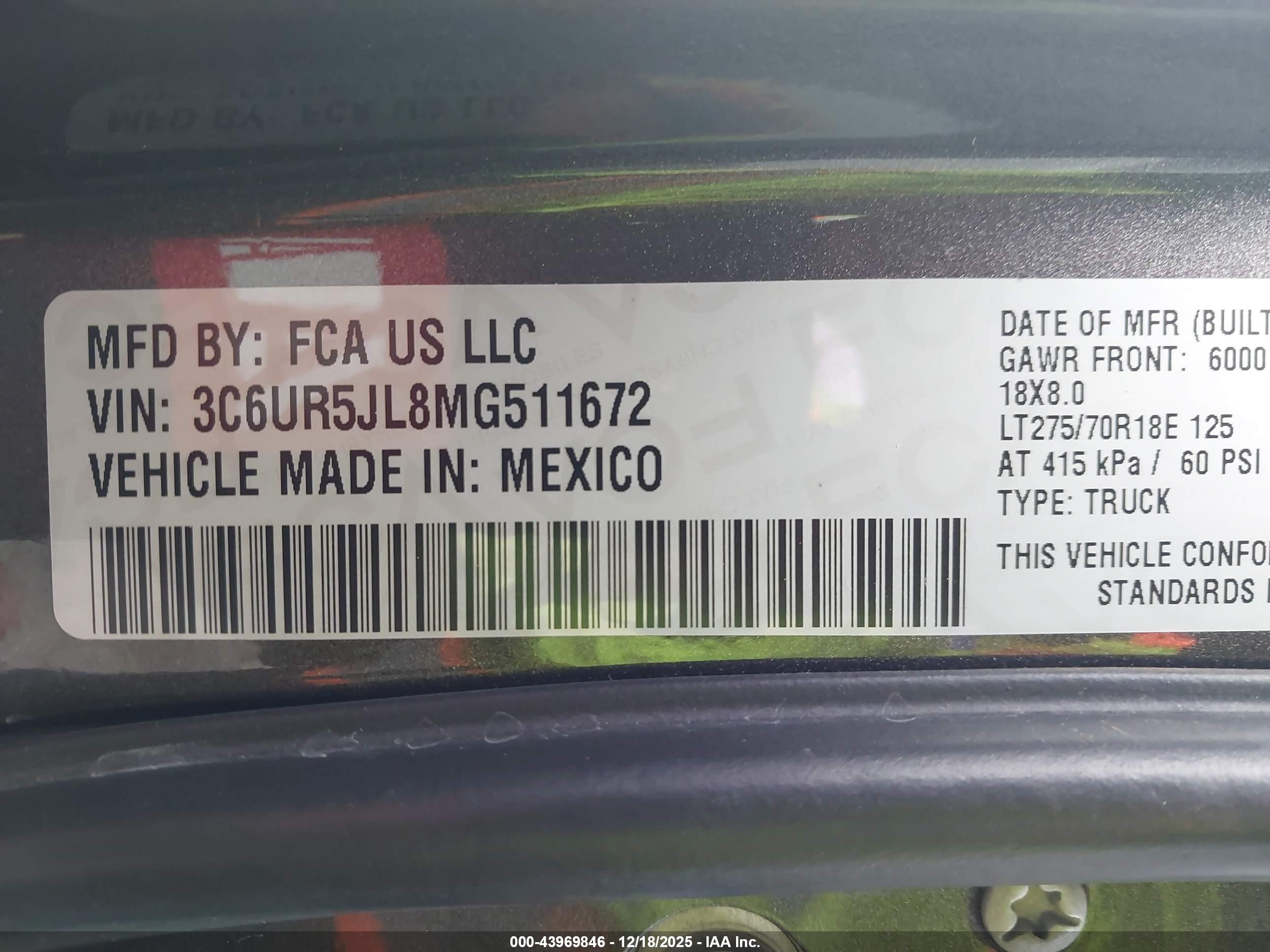 RAM 2500 image 9