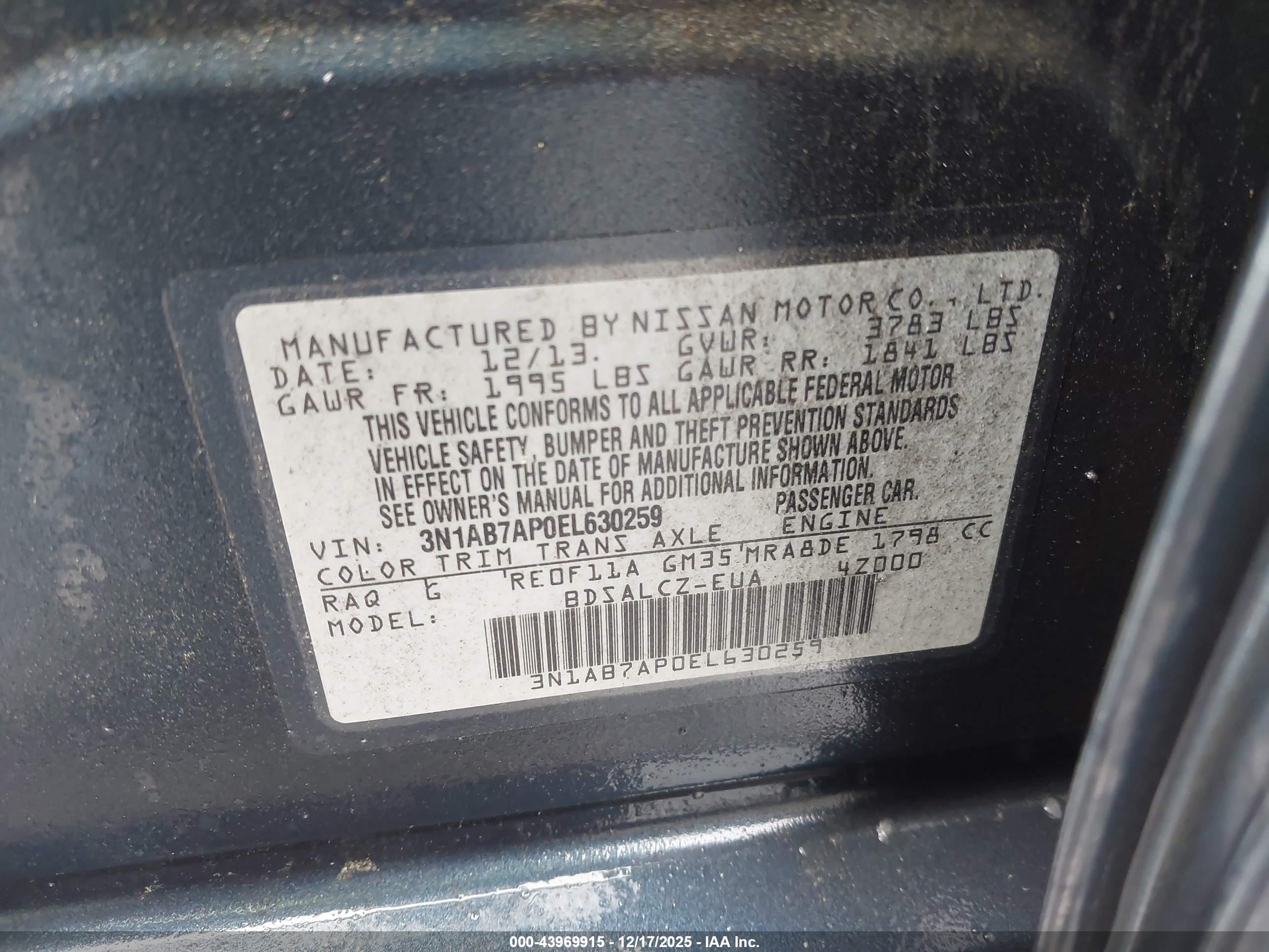 NISSAN SENTRA image 9