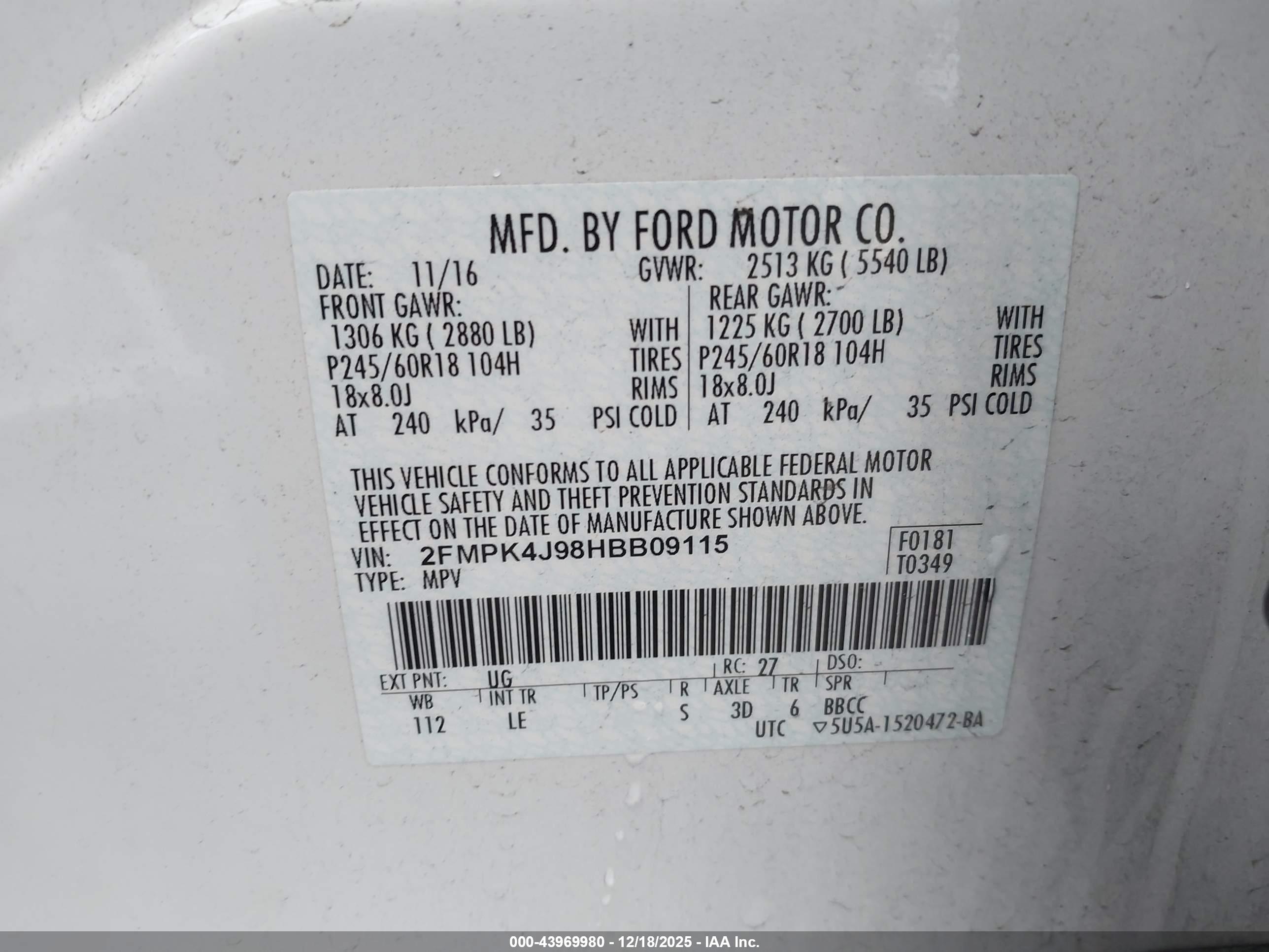 FORD EDGE image 9
