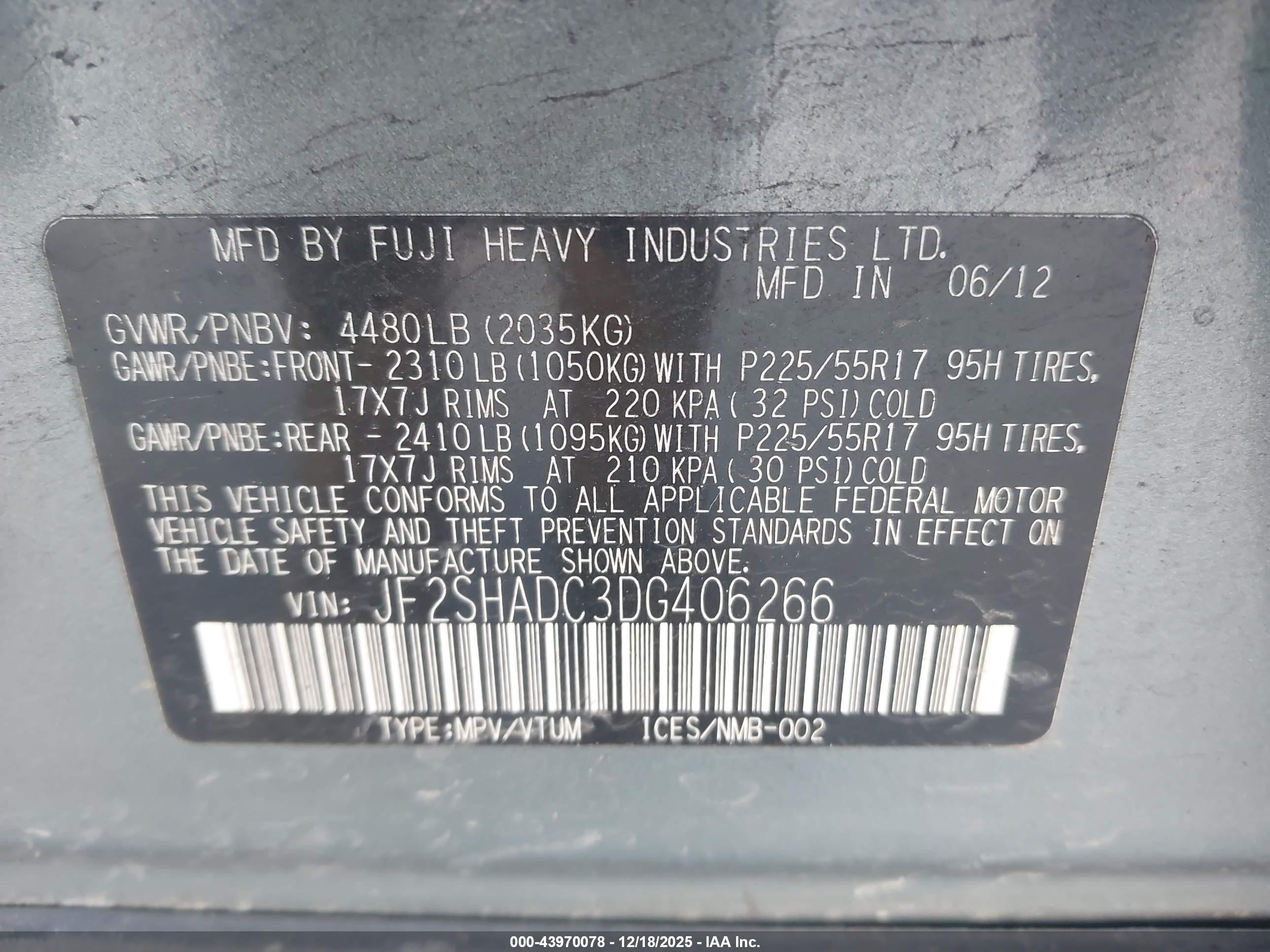 SUBARU FORESTER image 9