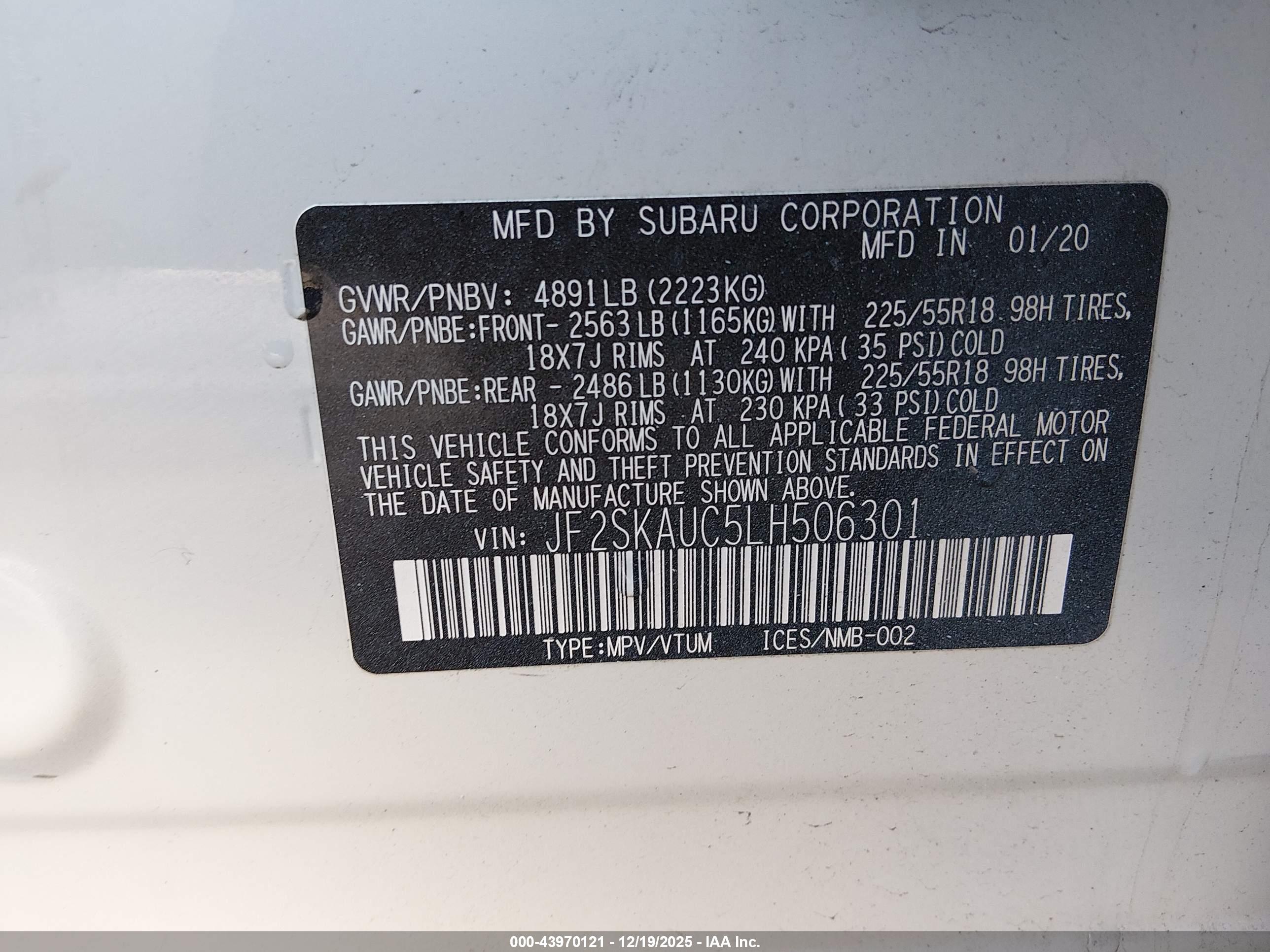 SUBARU FORESTER image 9