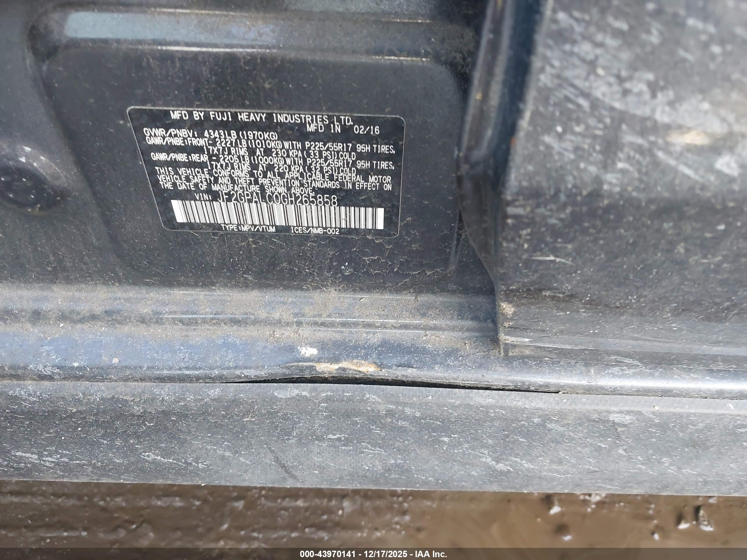 SUBARU CROSSTREK image 9