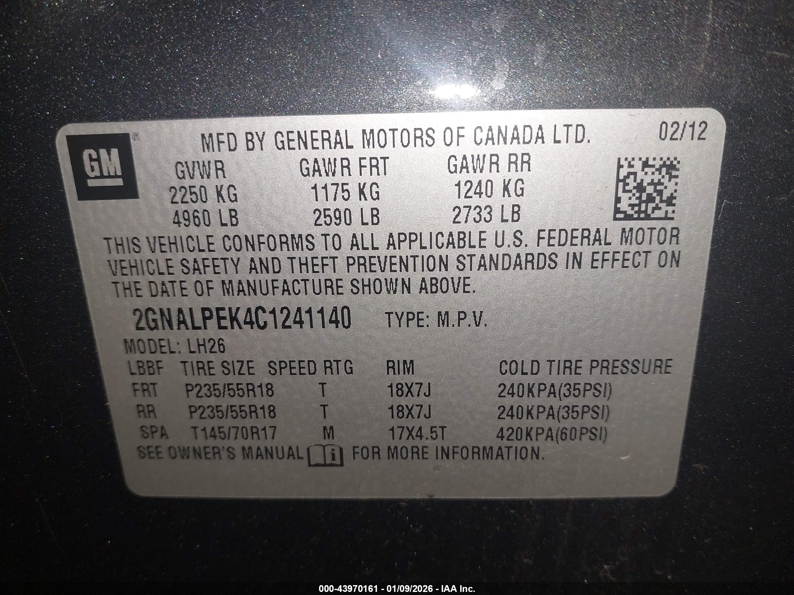 CHEVROLET EQUINOX image 9
