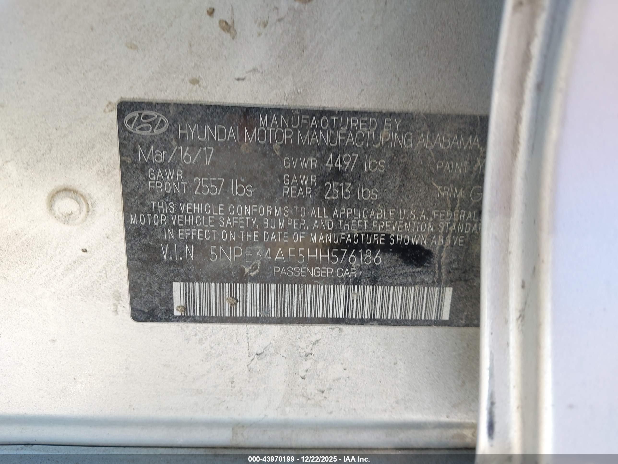 HYUNDAI SONATA image 9