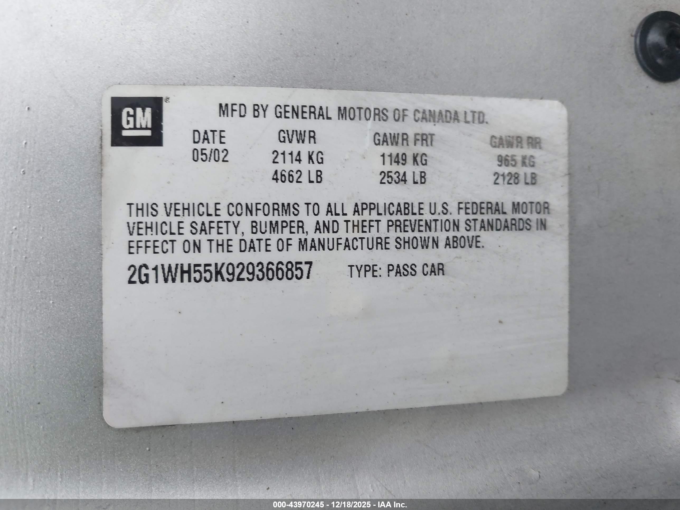 CHEVROLET IMPALA image 9