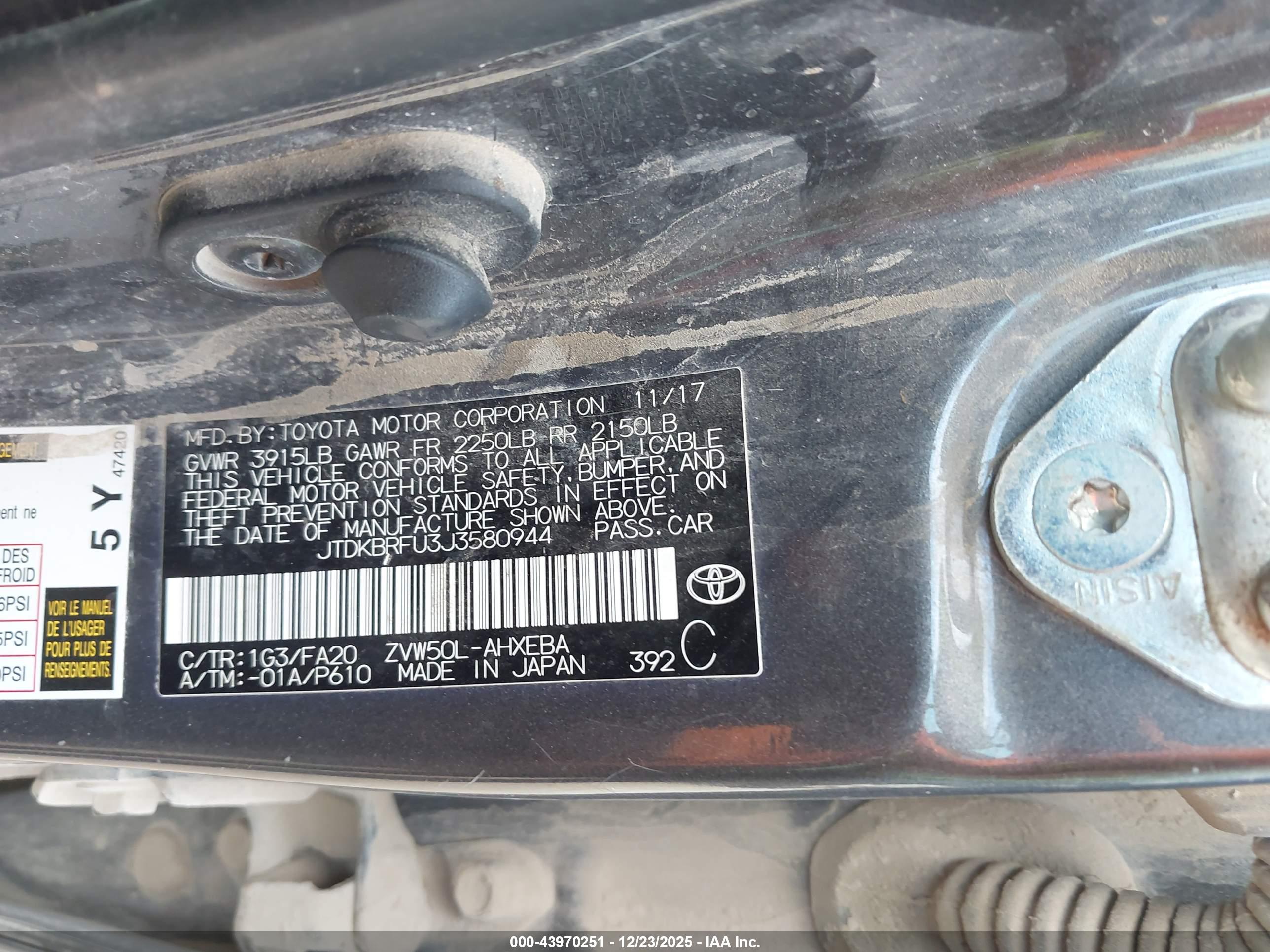 TOYOTA PRIUS image 9
