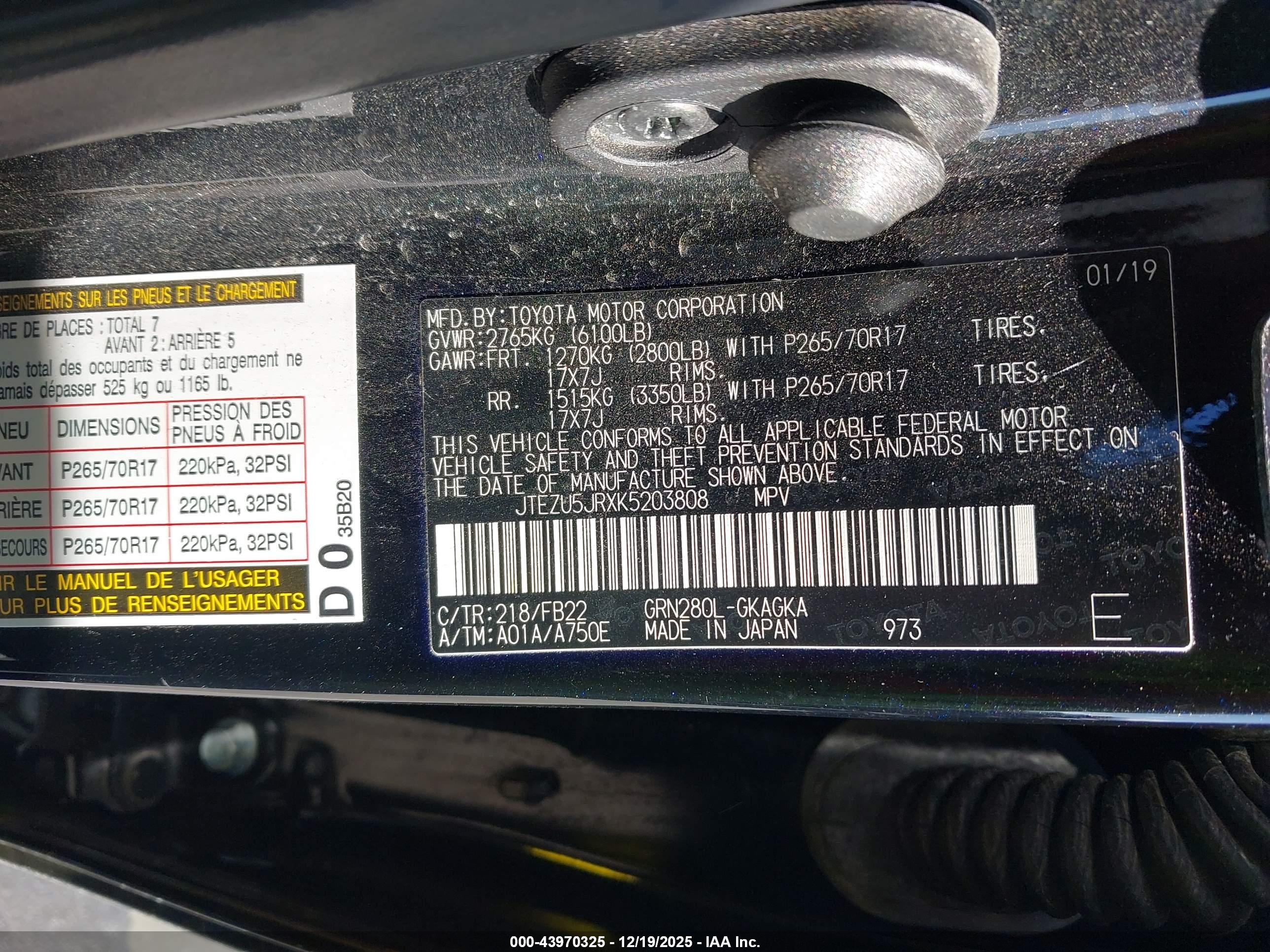 TOYOTA 4RUNNER image 9